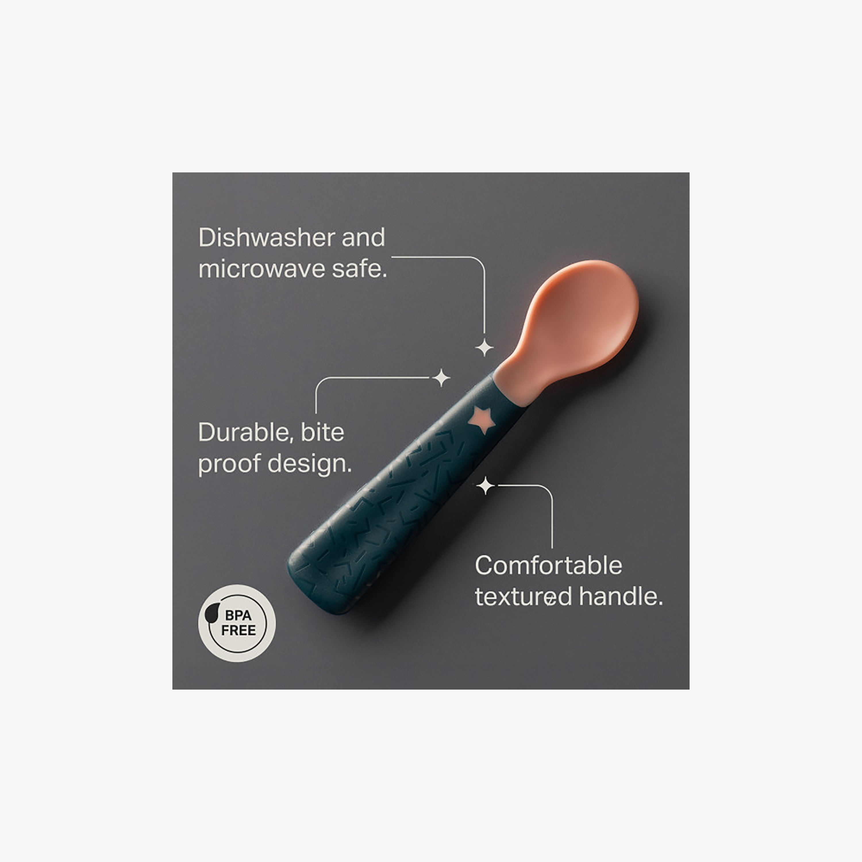 Tommee Tippee 5-Piece Easigrip Self-Feeding Spoons - 6 months+-baby-feeding-mealtimeessentials-image-5