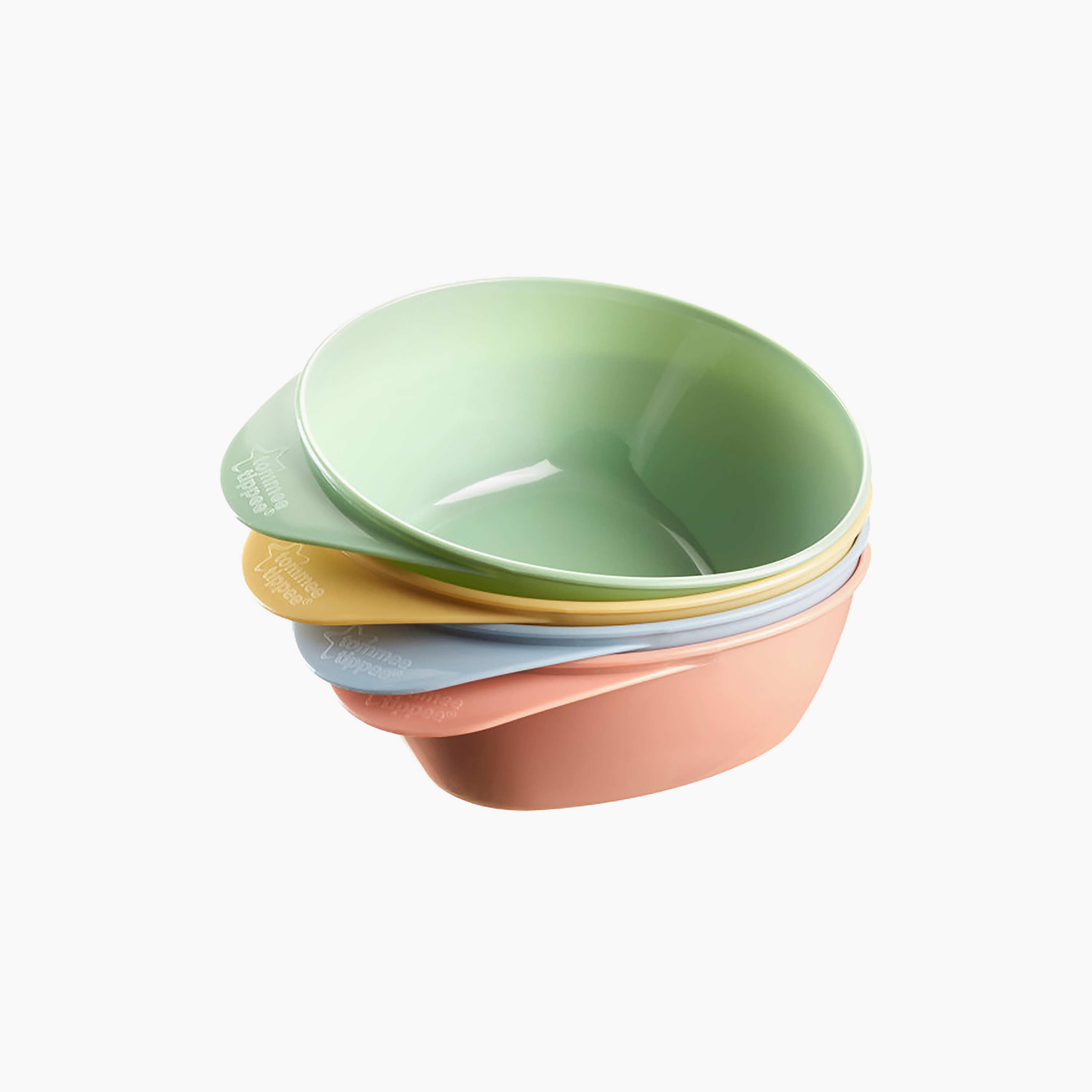 Tommee Tippee 4-Piece Easiscoop Feeding Bowls - 6 months+-baby-feeding-mealtimeessentials-image-1
