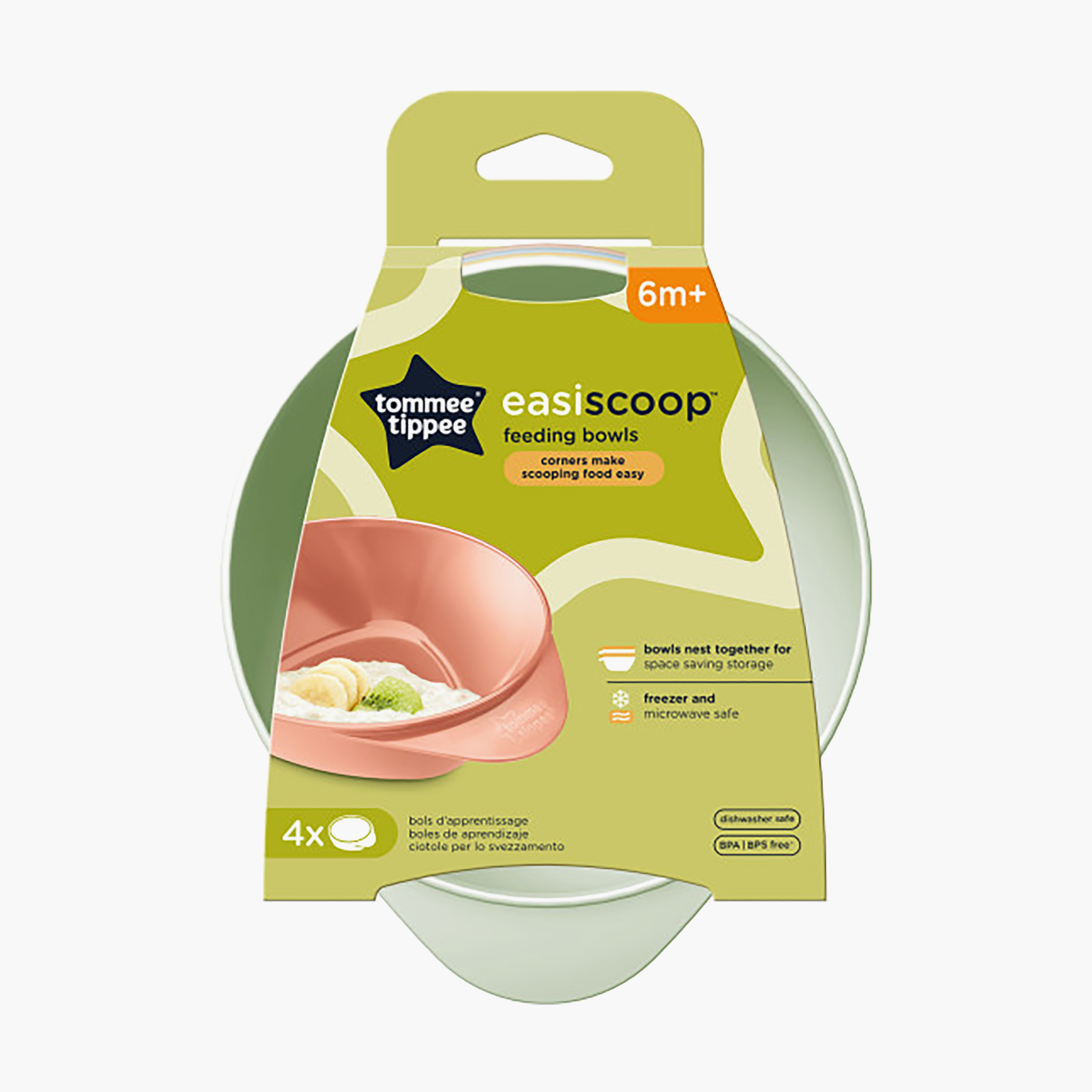 Tommee Tippee 4-Piece Easiscoop Feeding Bowls - 6 months+-baby-feeding-mealtimeessentials-image-4