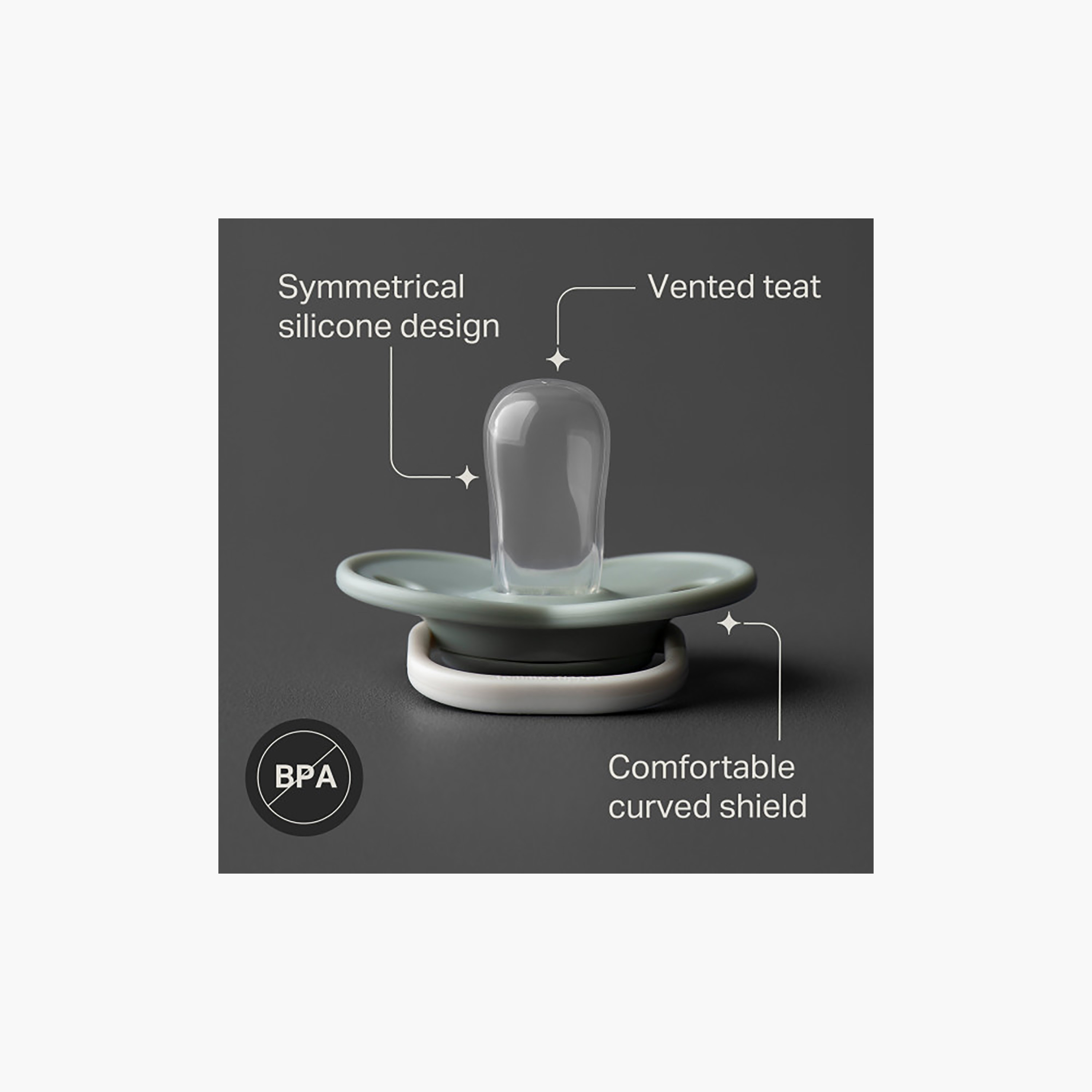 Tommee Tippee 2-Piece Anytime Soother with Reusable Steriliser Pod - 0-6 months-baby-feeding-pacifiers-image-4