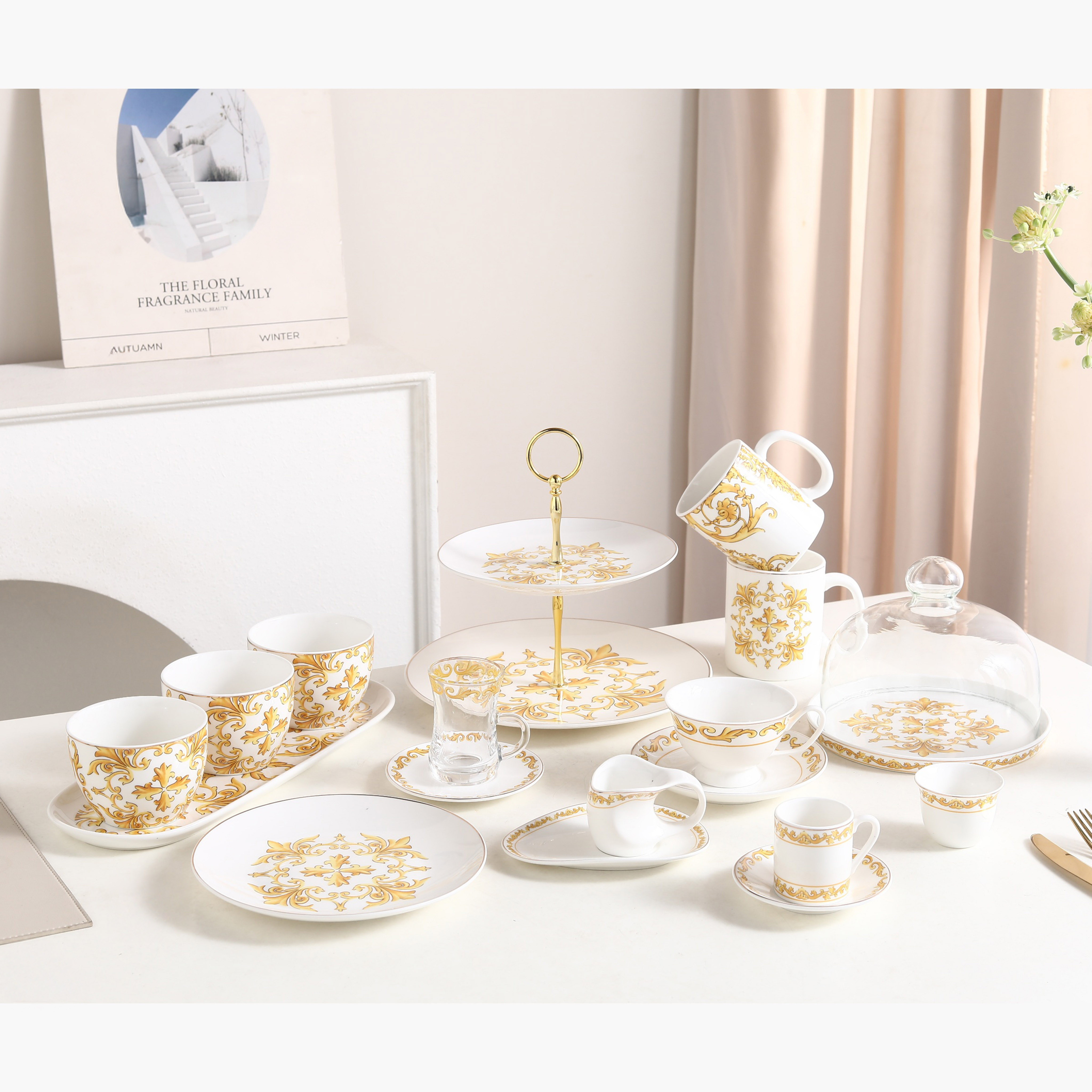 كوب بورسلين بنمط باروكي-household-dining-teaandcoffee-mugsandcups-image-2