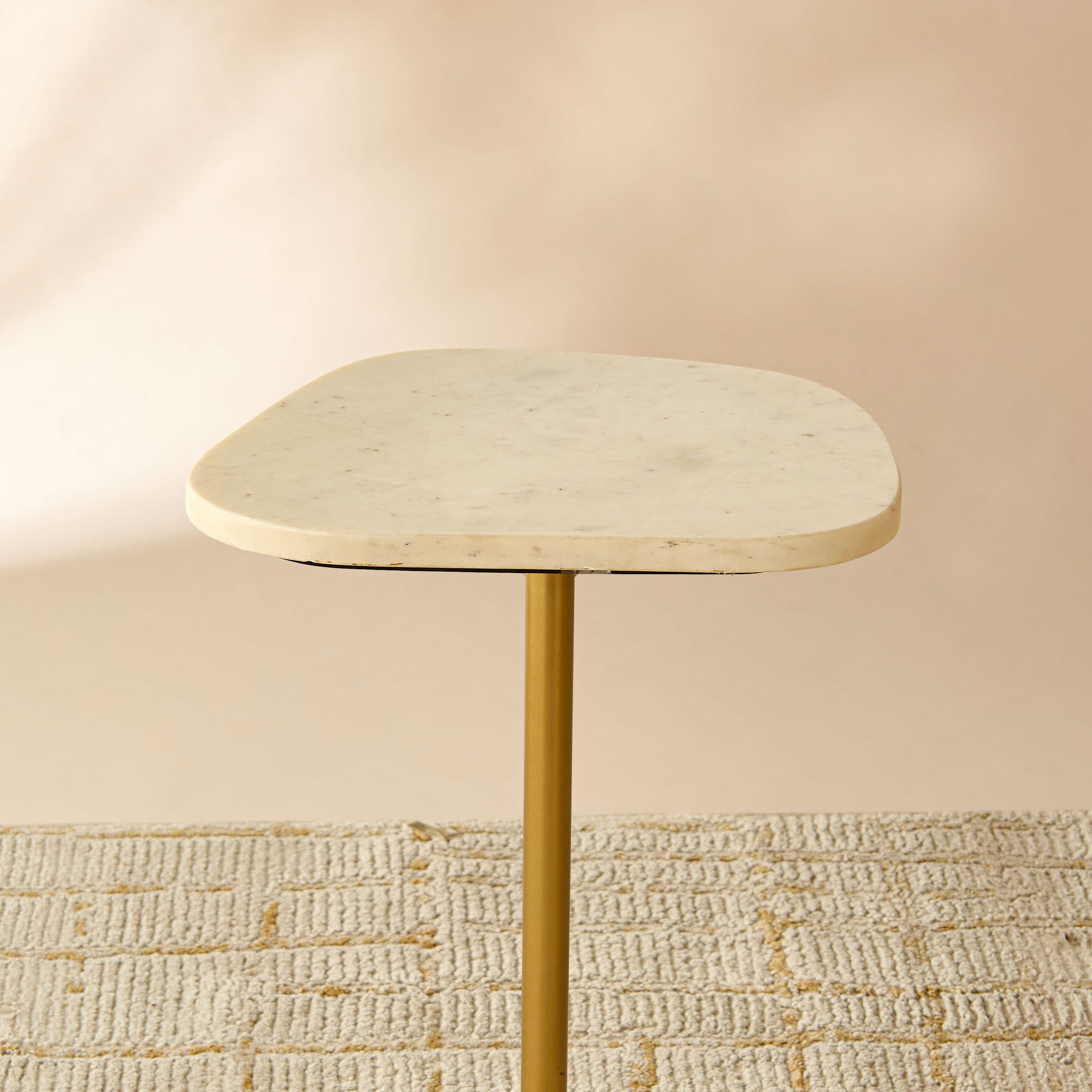 Marble Top Side Table - 35x52x28 cms-furniture-livingroom-sideandendtables-image-4