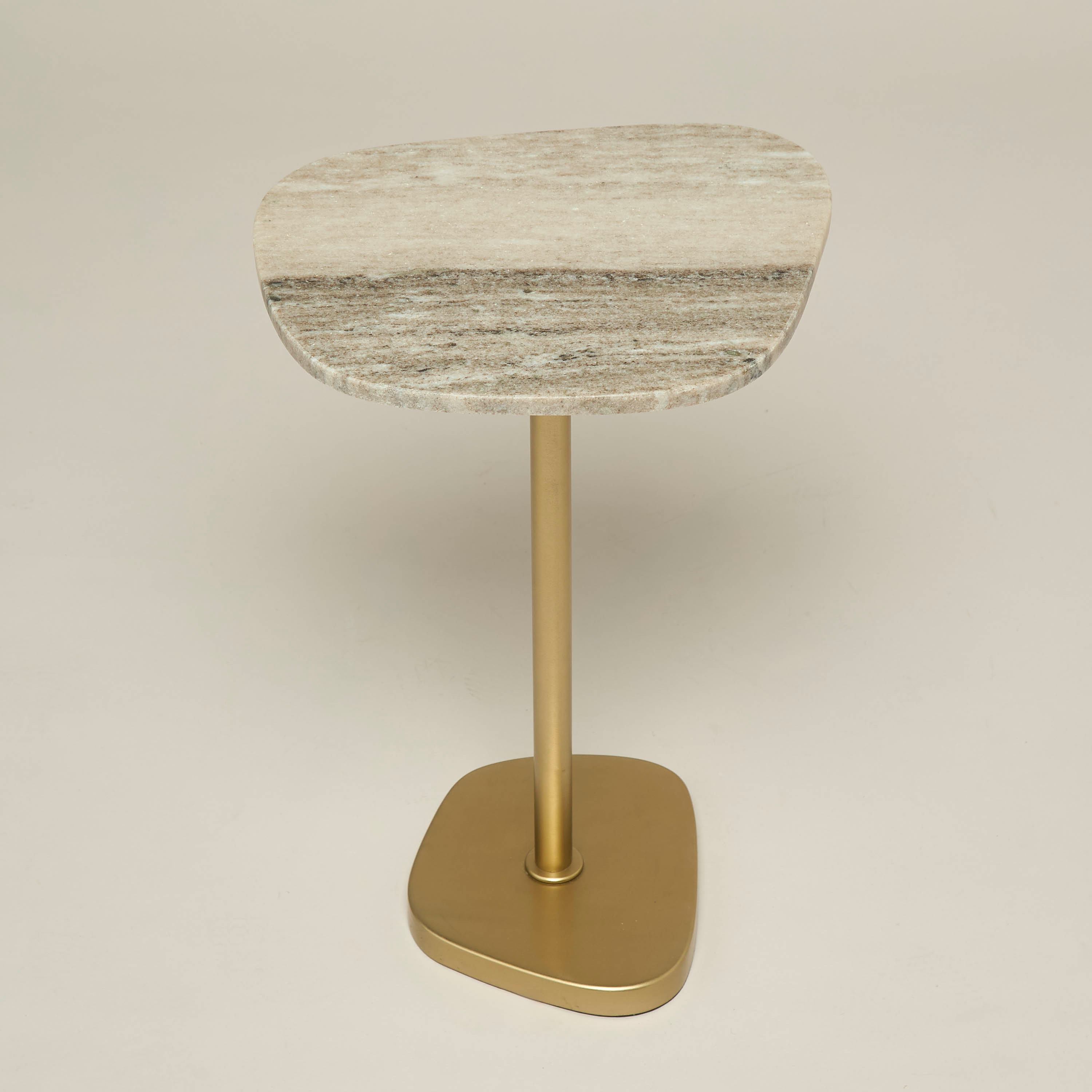 طاولة جانبية بسطح رخام وقاعدة عمودية - 35x28x52 سم-furniture-livingroom-sideandendtables-image-6