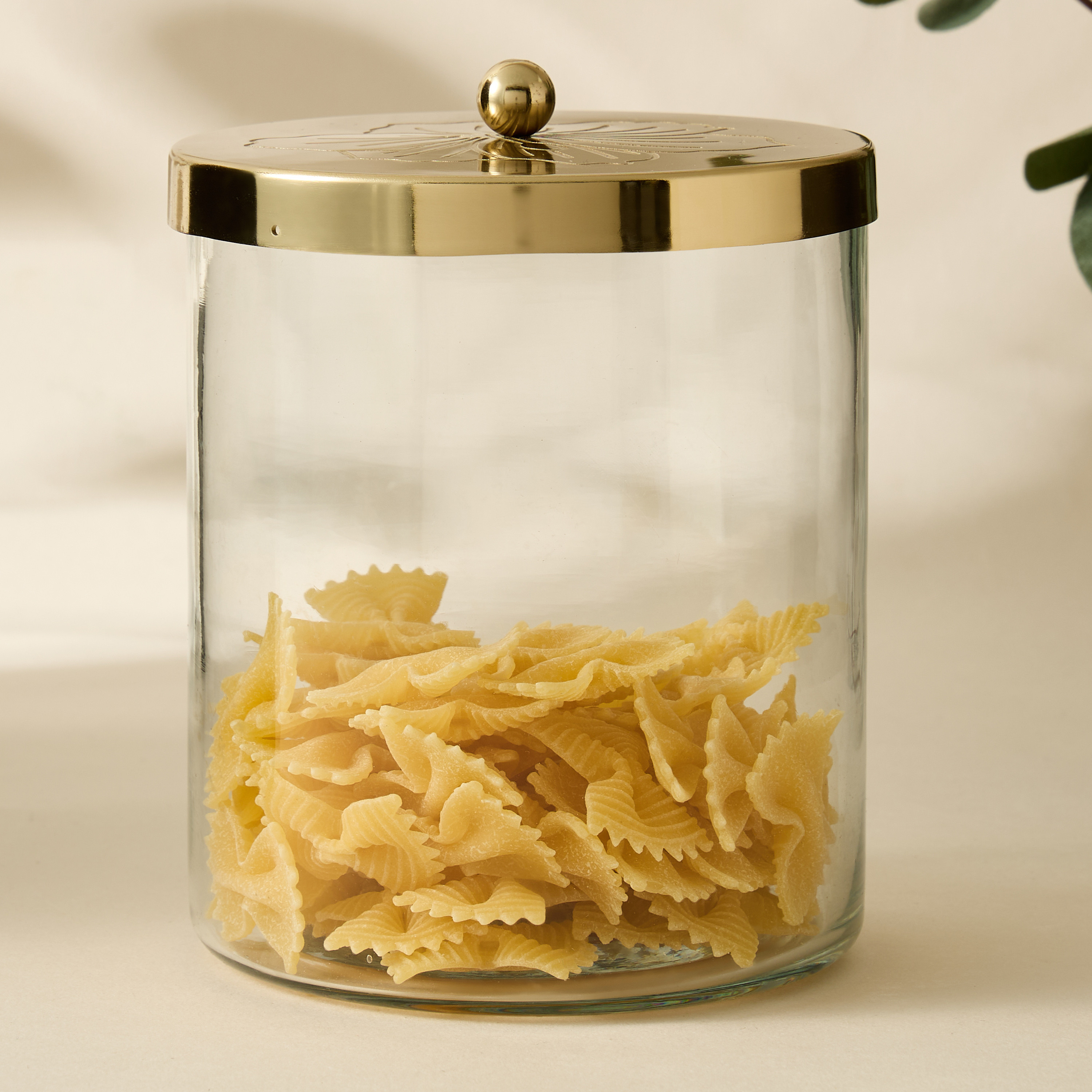 Hibiscus Glass Canister-household-kitchen-foodstorage-containers-image-1
