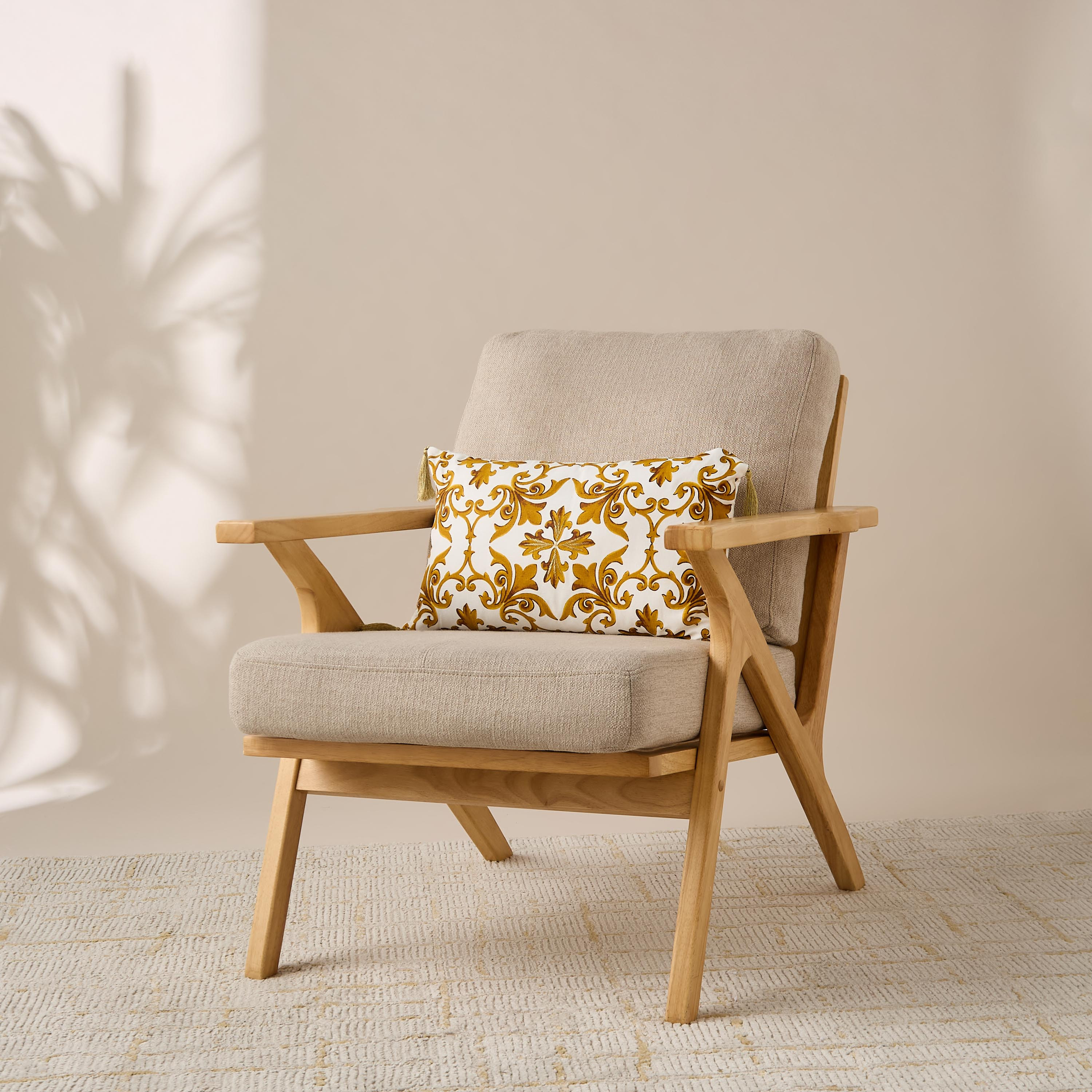 Gia Como Printed Filled Cushion - 30x50 cms-household-cushionsandthrows-filledcushions-decorativecushions-image-1