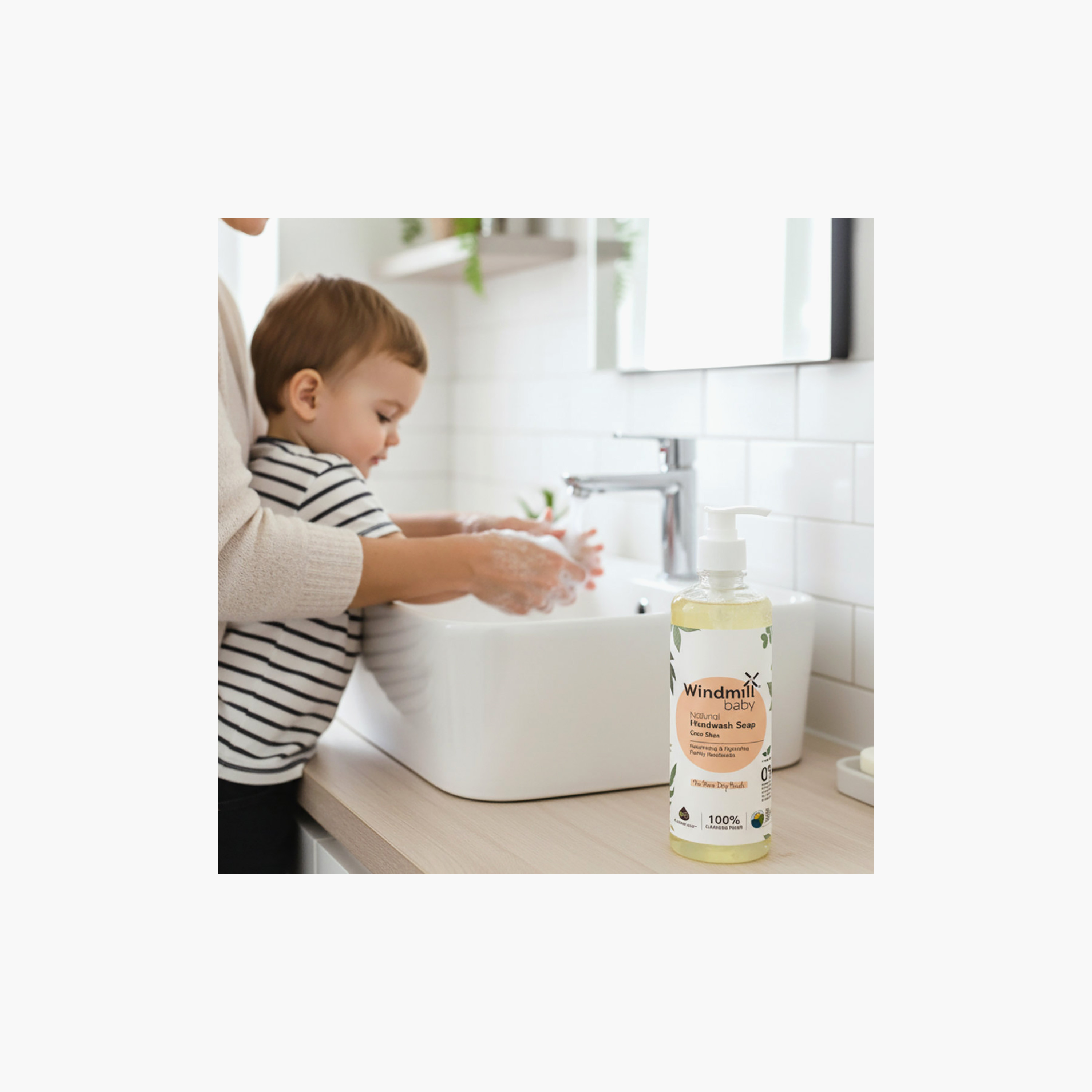 Windmill Natural Handwash - 450 ml - Coco Shea-baby-bathandcare-hairbodyskincare-bodywashandsoaps-image-6