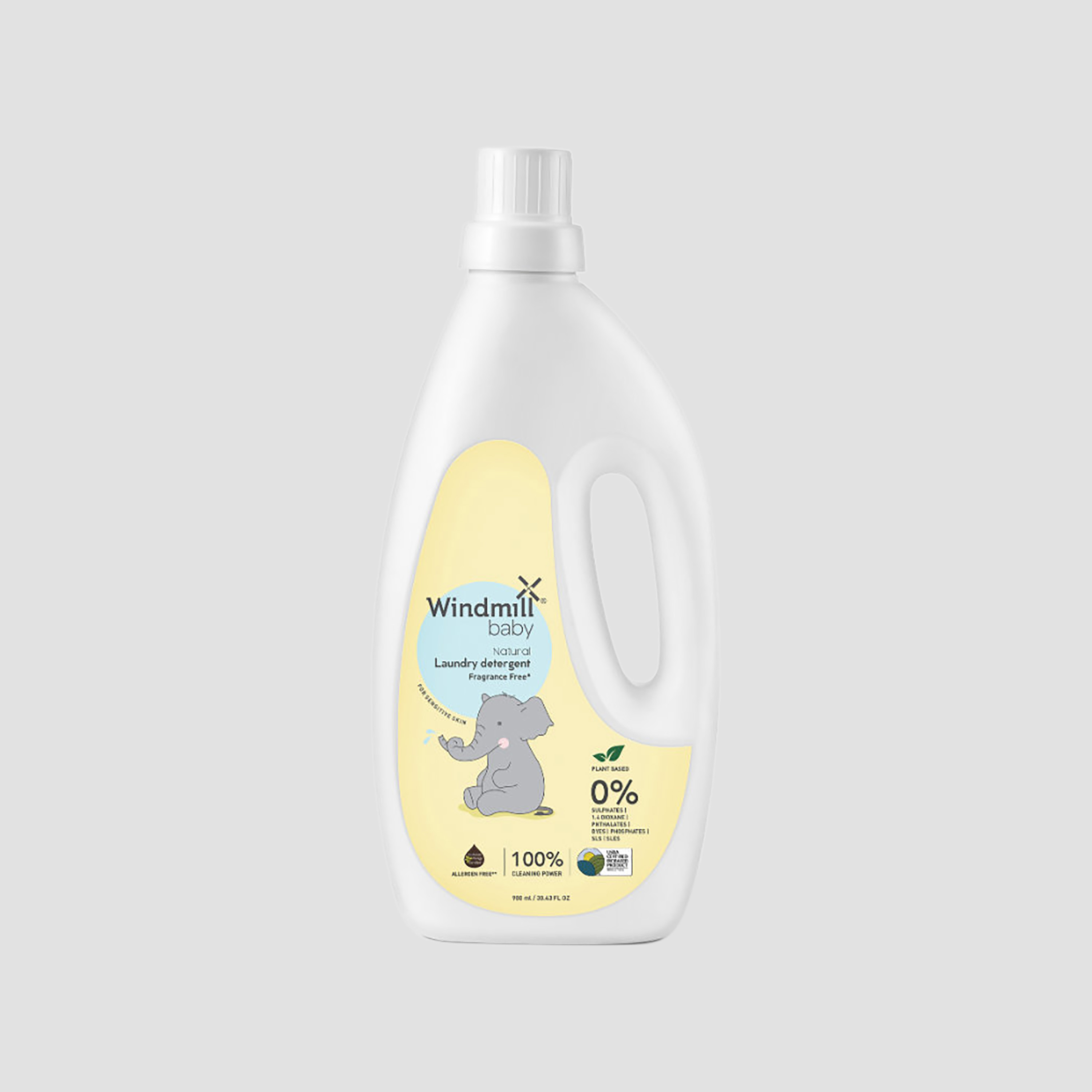 منظف ملابس طبيعي من ويندميل - 900 مل - بدون رائحة-baby-feeding-cleaningliquids-image-1