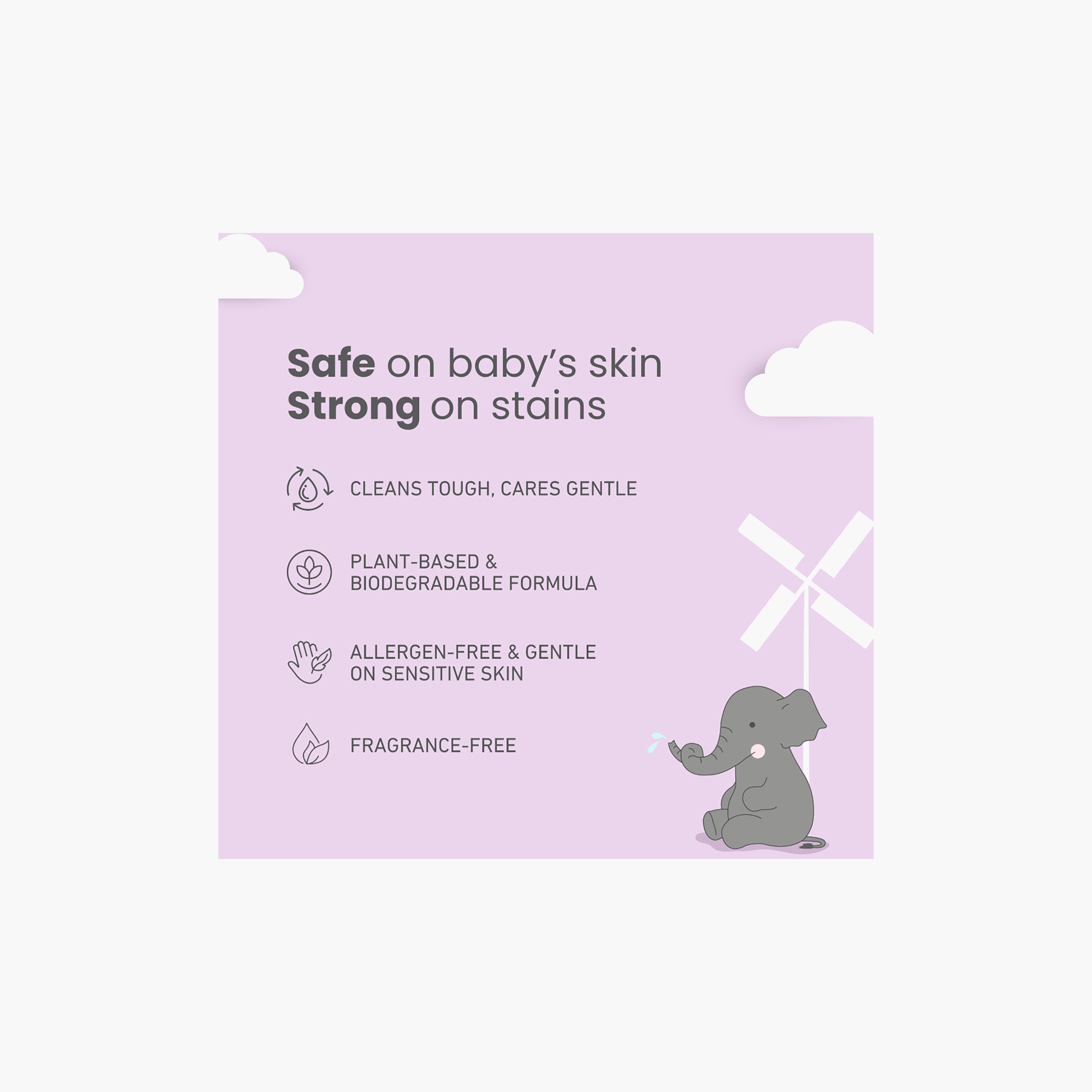 منظف ملابس طبيعي من ويندميل - 900 مل - لافندر بلوسوم-baby-feeding-cleaningliquids-image-1