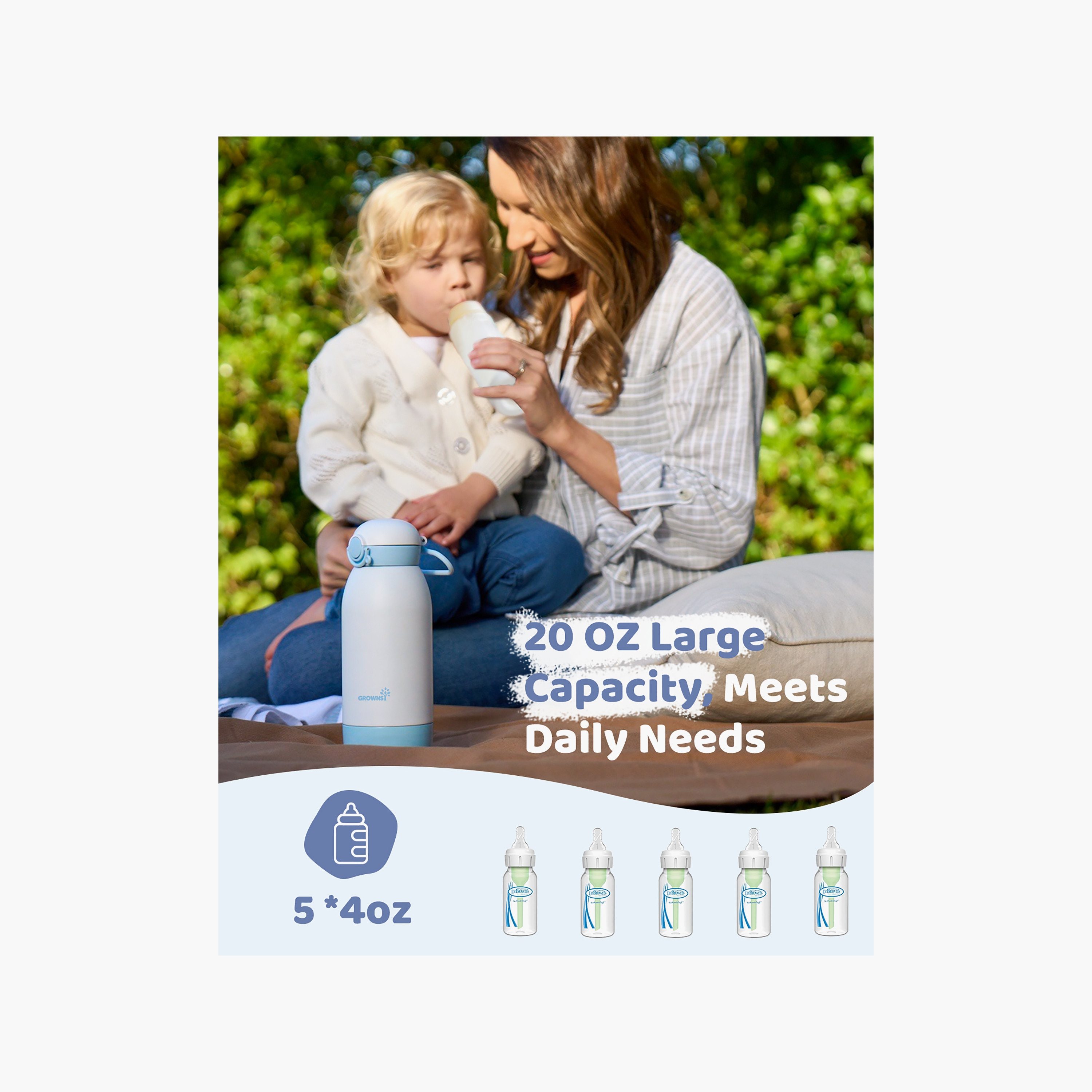 Grownsy Portable Bottle Warmer for Breast Milk-baby-feeding-sterilizersandwarmers-image-7