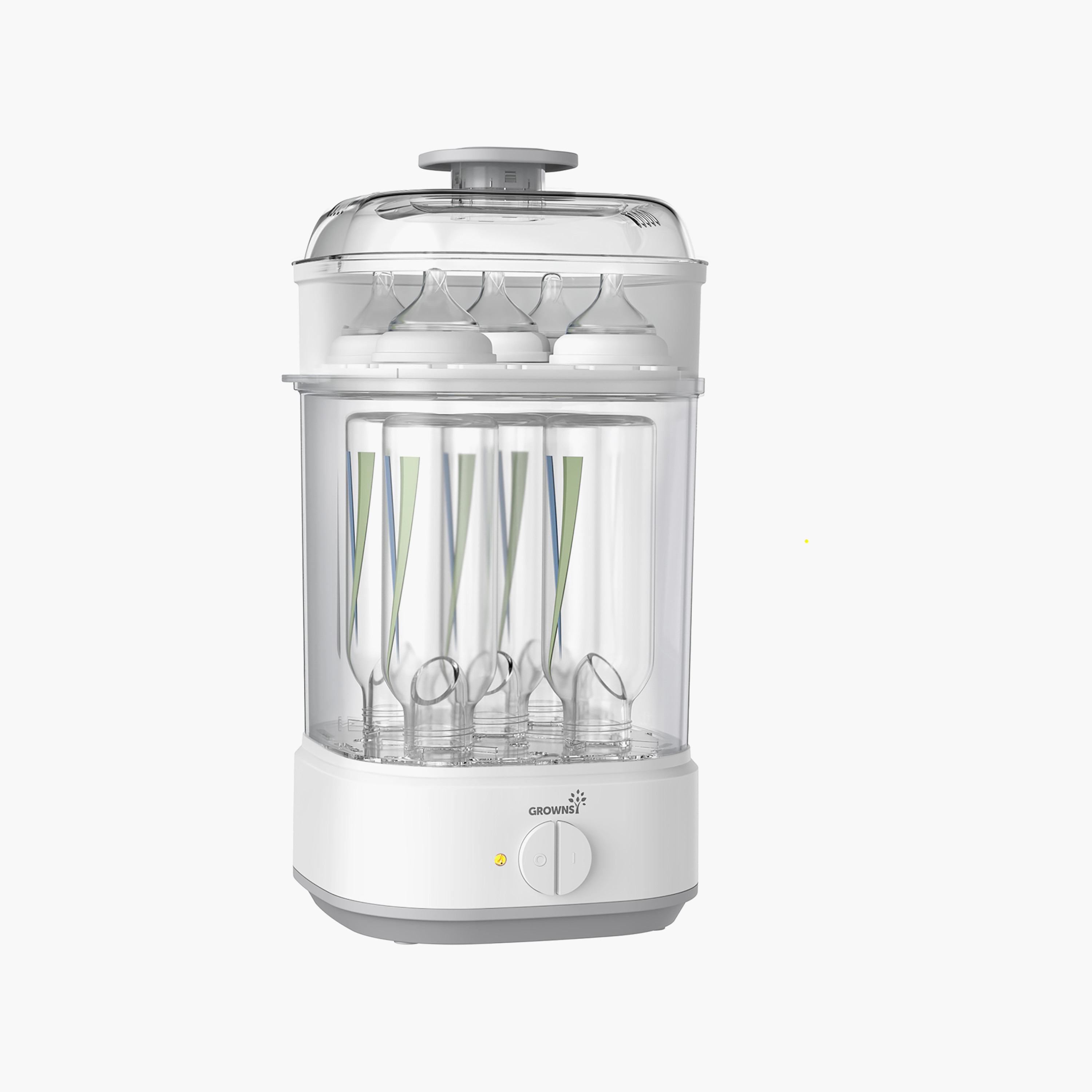 Grownsy Electric Baby Bottle Steam Sterilizer-baby-feeding-sterilizersandwarmers-image-1