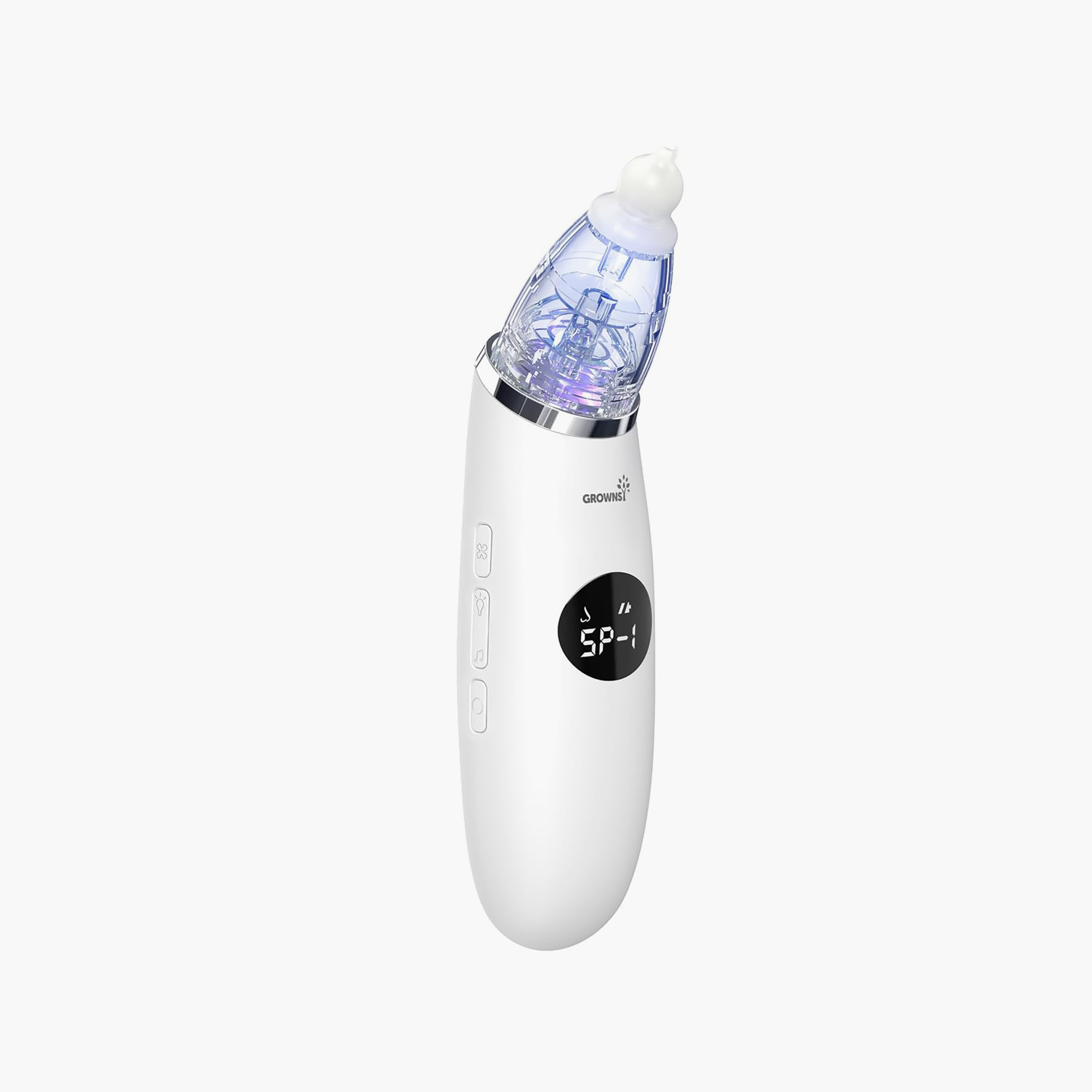 Grownsy Electric Baby Nasal Aspirator with 3 Suction Modes-baby-healthandsafety-thermometersandaspirators-image-1