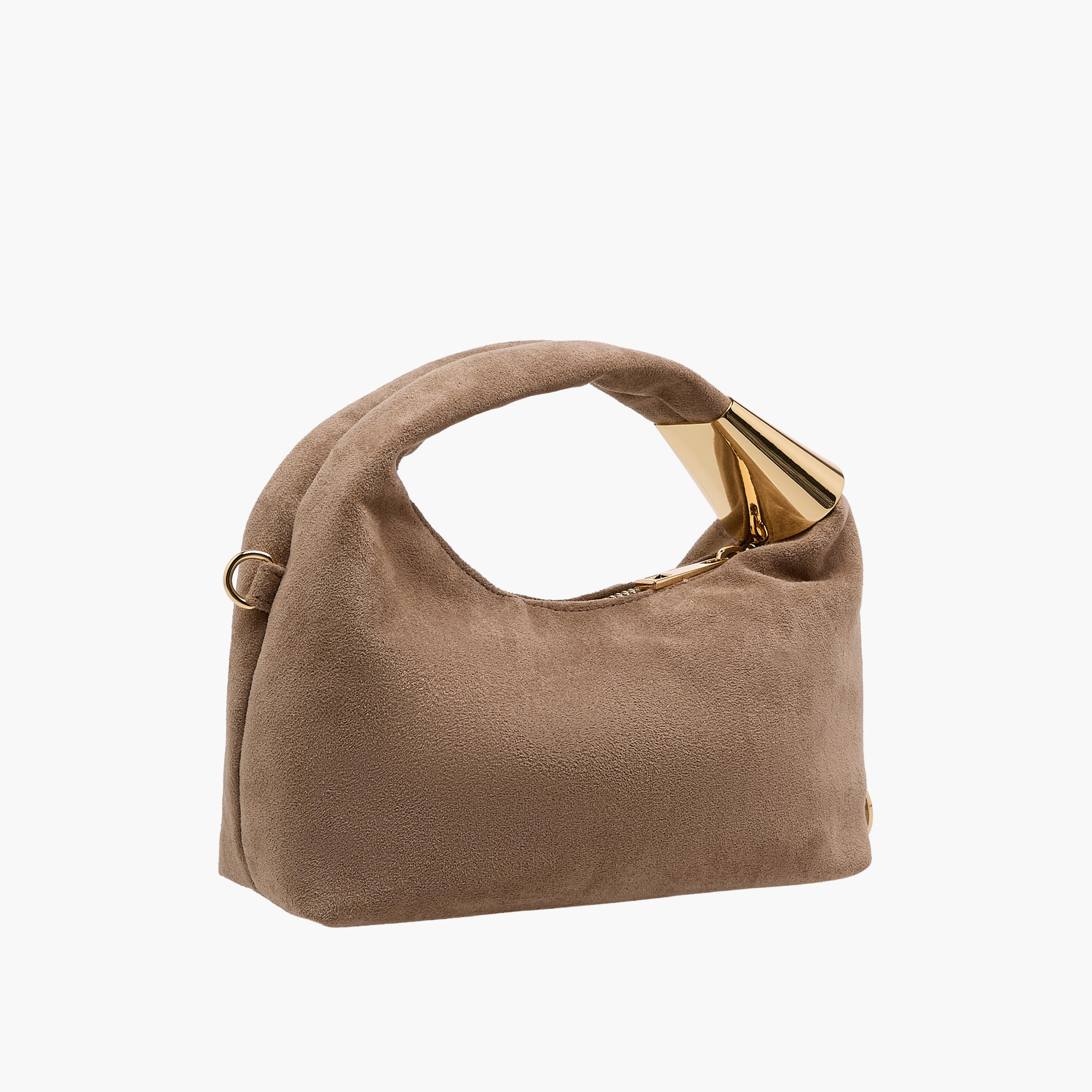 Marina Galanti Textured Hobo Bag with Detachable Chain Strap-women-bagsandwallets-handbags-image-4