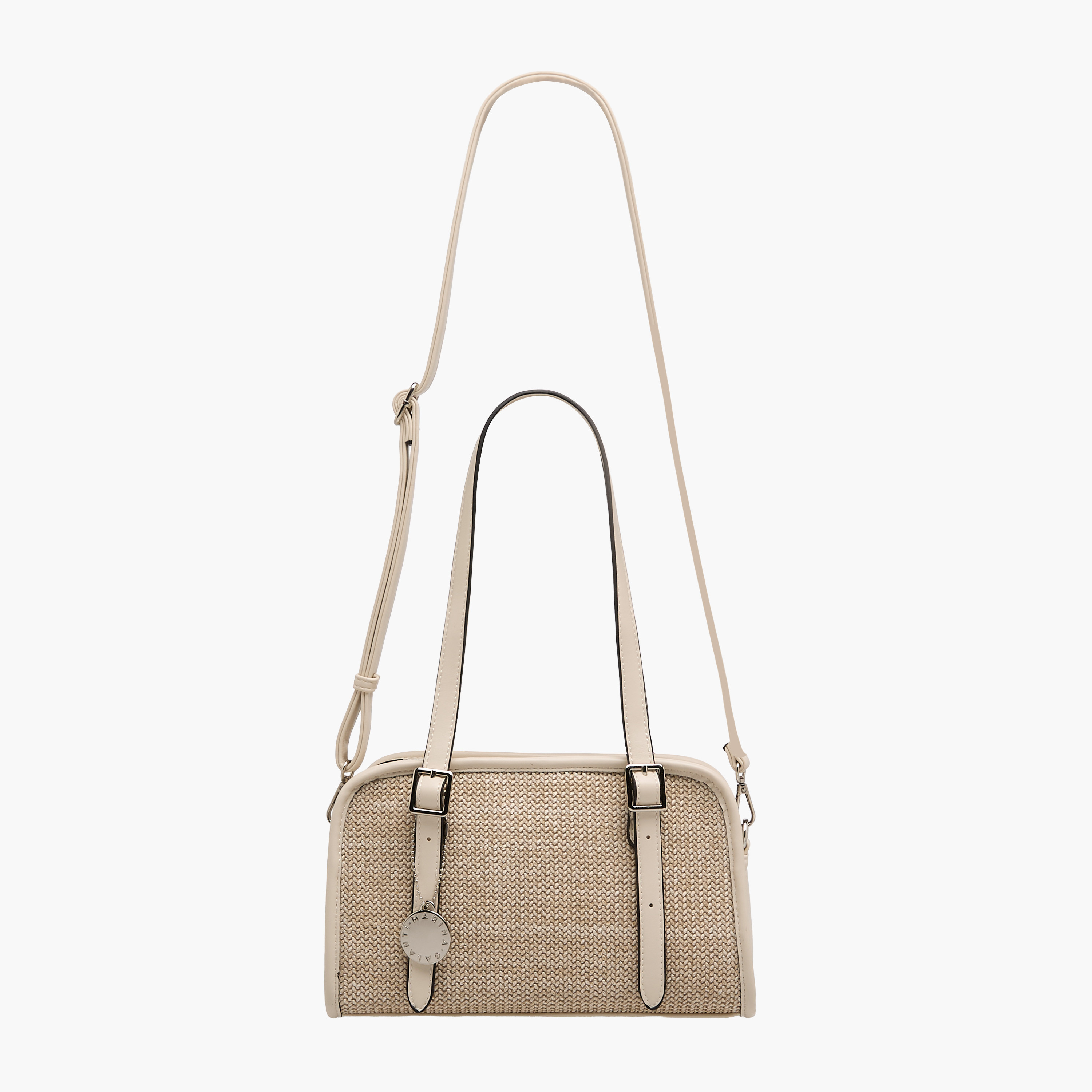 شنطة كتف بارزة الملمس بحزام قابل للفصل من مارينا جالانتي-women-bagsandwallets-handbags-image-3