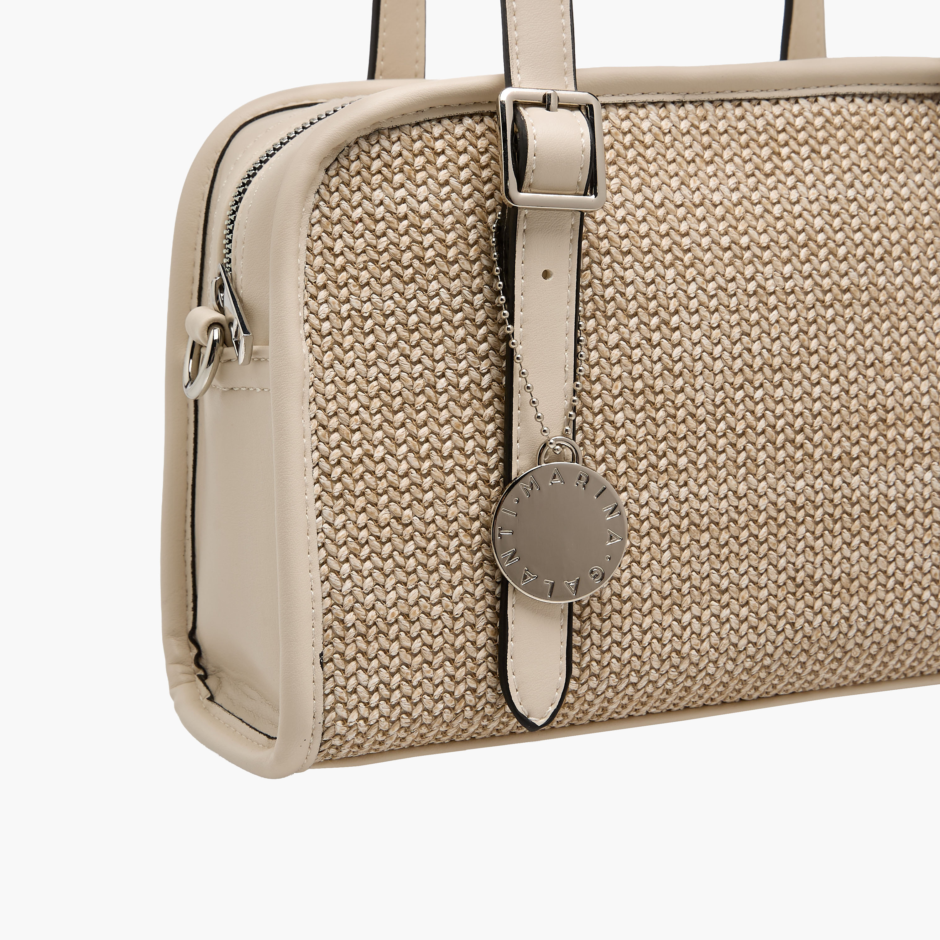شنطة كتف بارزة الملمس بحزام قابل للفصل من مارينا جالانتي-women-bagsandwallets-handbags-image-5