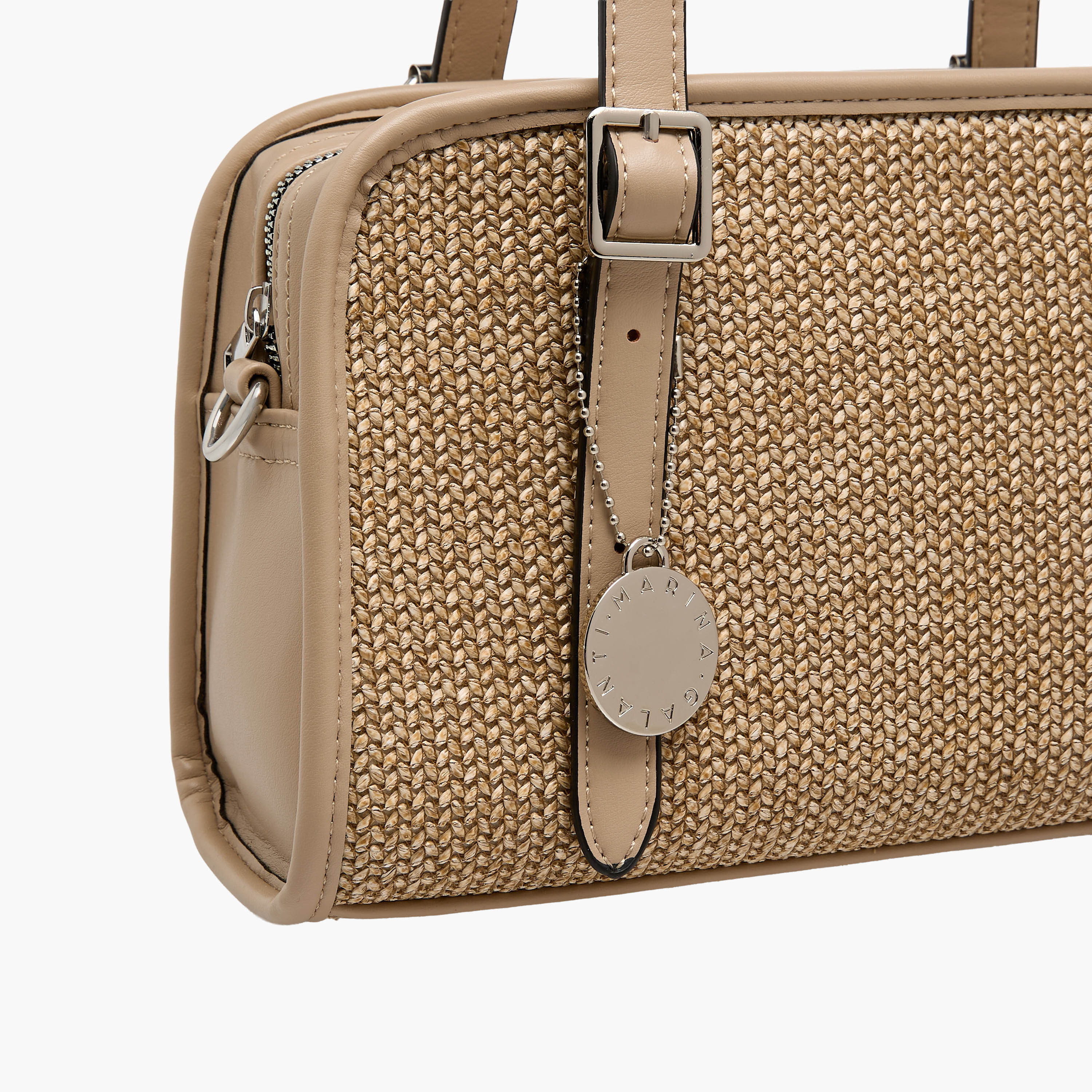 شنطة كتف بارزة الملمس بحزام قابل للفصل من مارينا جالانتي-women-bagsandwallets-handbags-image-5