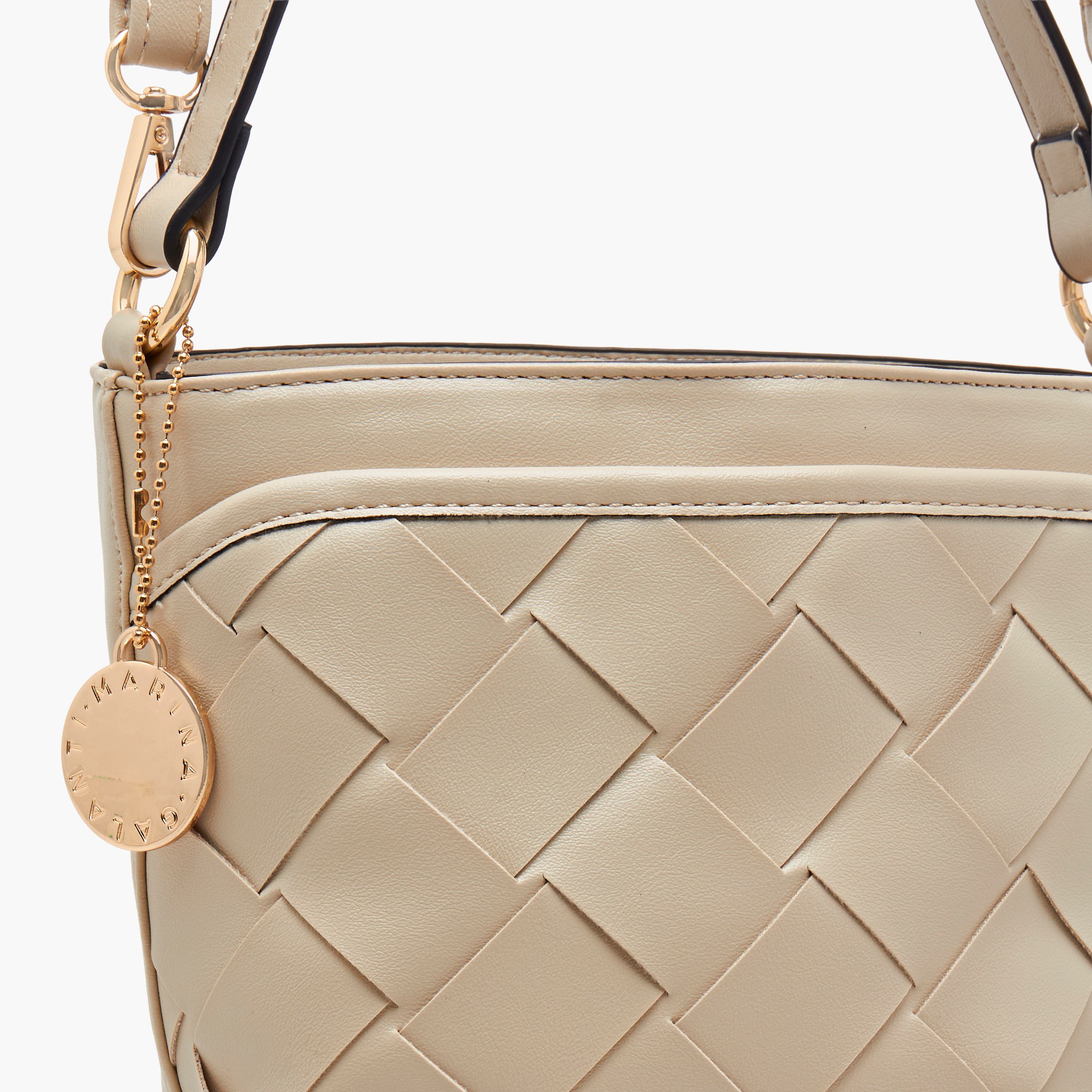 شنطة دلو بارزة الملمس بحزام قابل للفصل من مارينا جالانتي-women-bagsandwallets-handbags-image-5