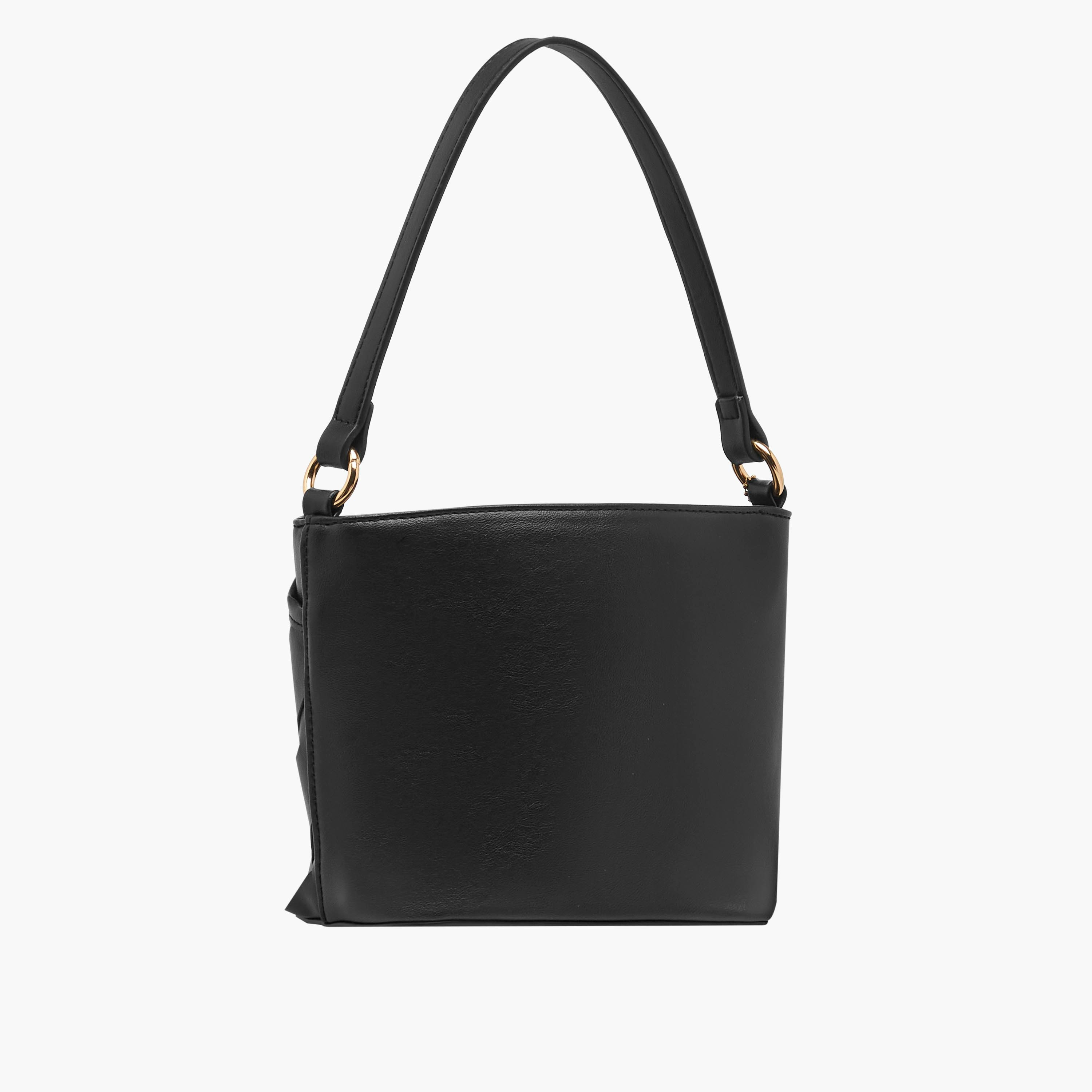 Marina Galanti Weave Textured Bucket Bag with Detachable Strap-women-bagsandwallets-handbags-image-4