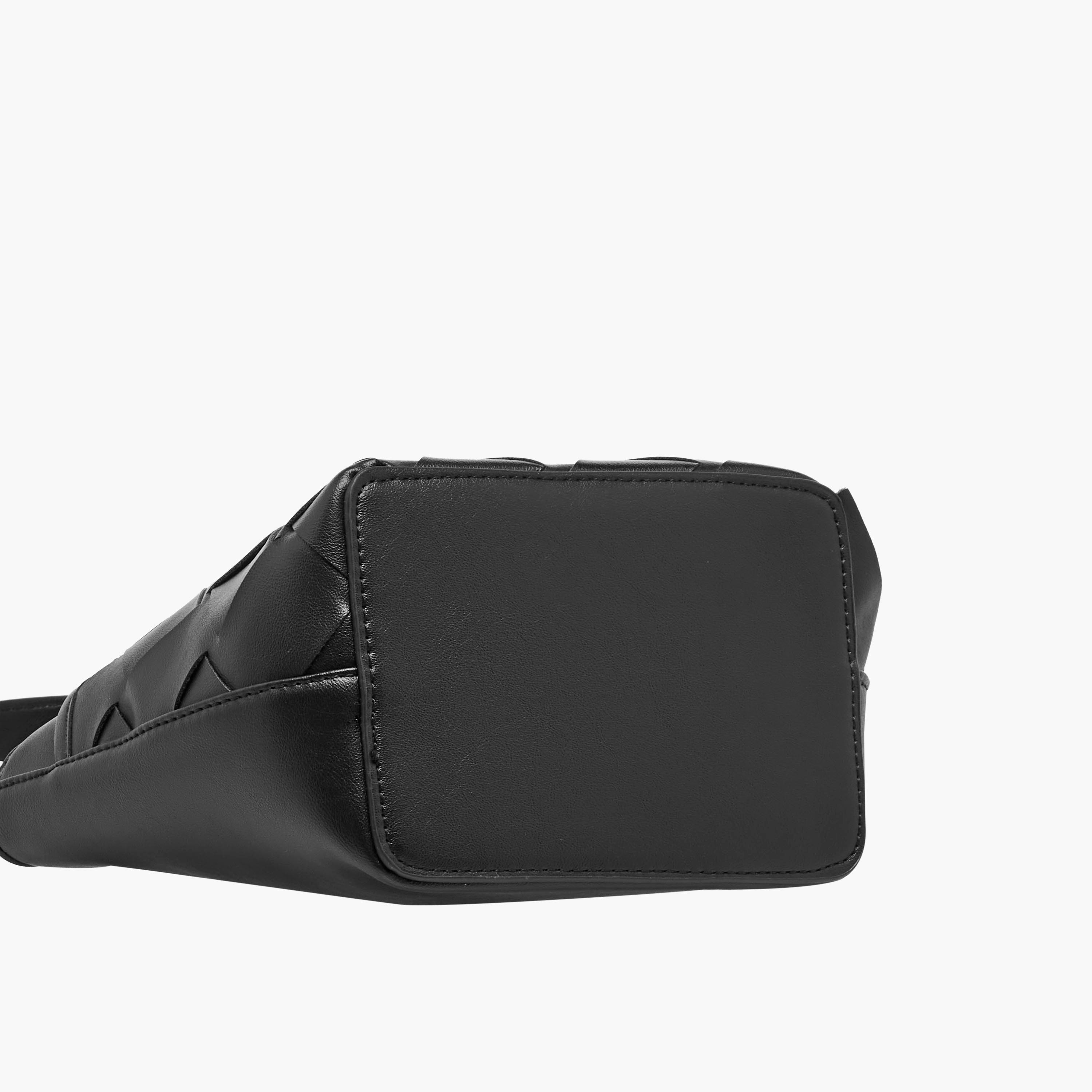 Marina Galanti Weave Textured Bucket Bag with Detachable Strap-women-bagsandwallets-handbags-image-7