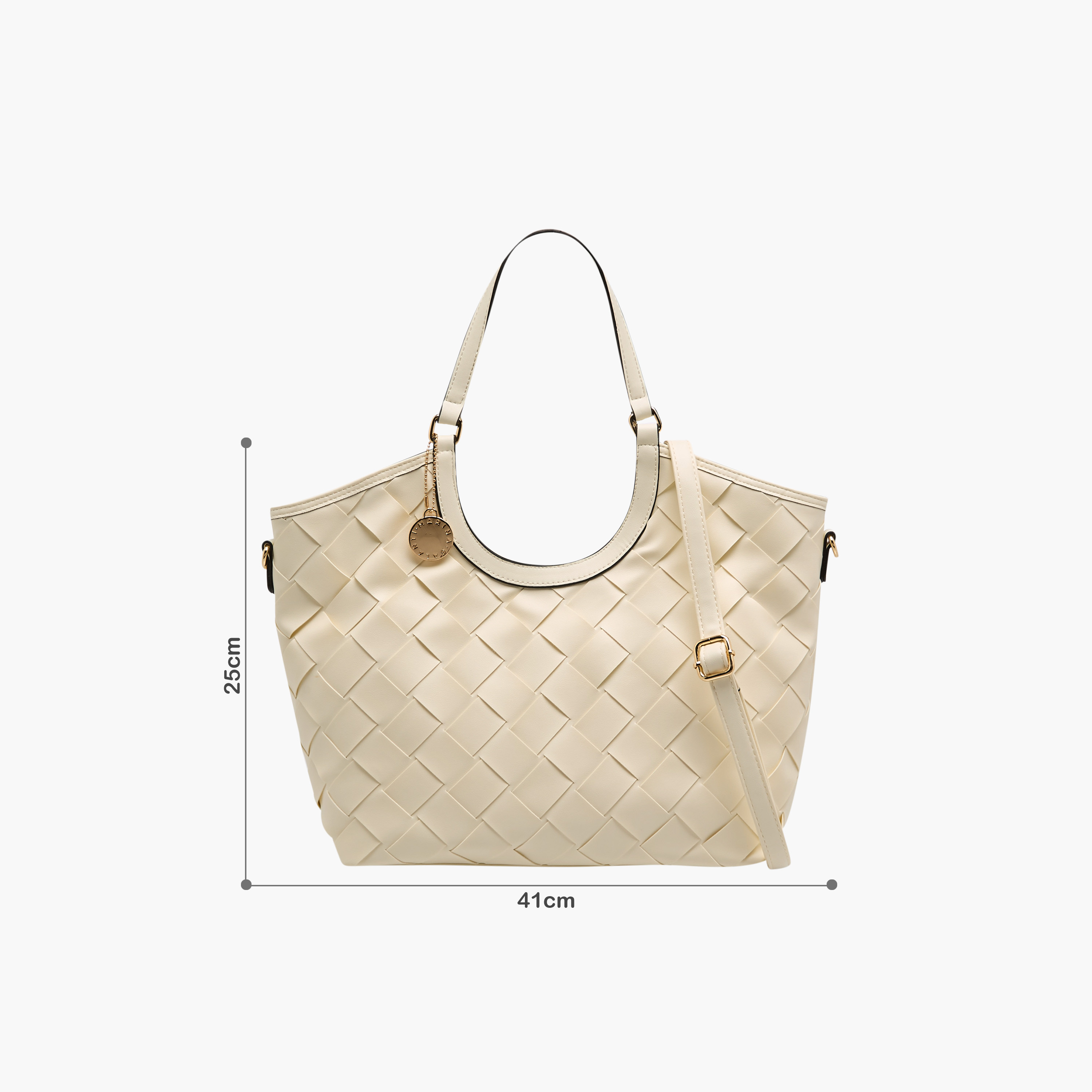 شنطة تسوق بتصميم منسوج وحزام قابل للفصل من مارينا جالانتي-women-bagsandwallets-handbags-image-2