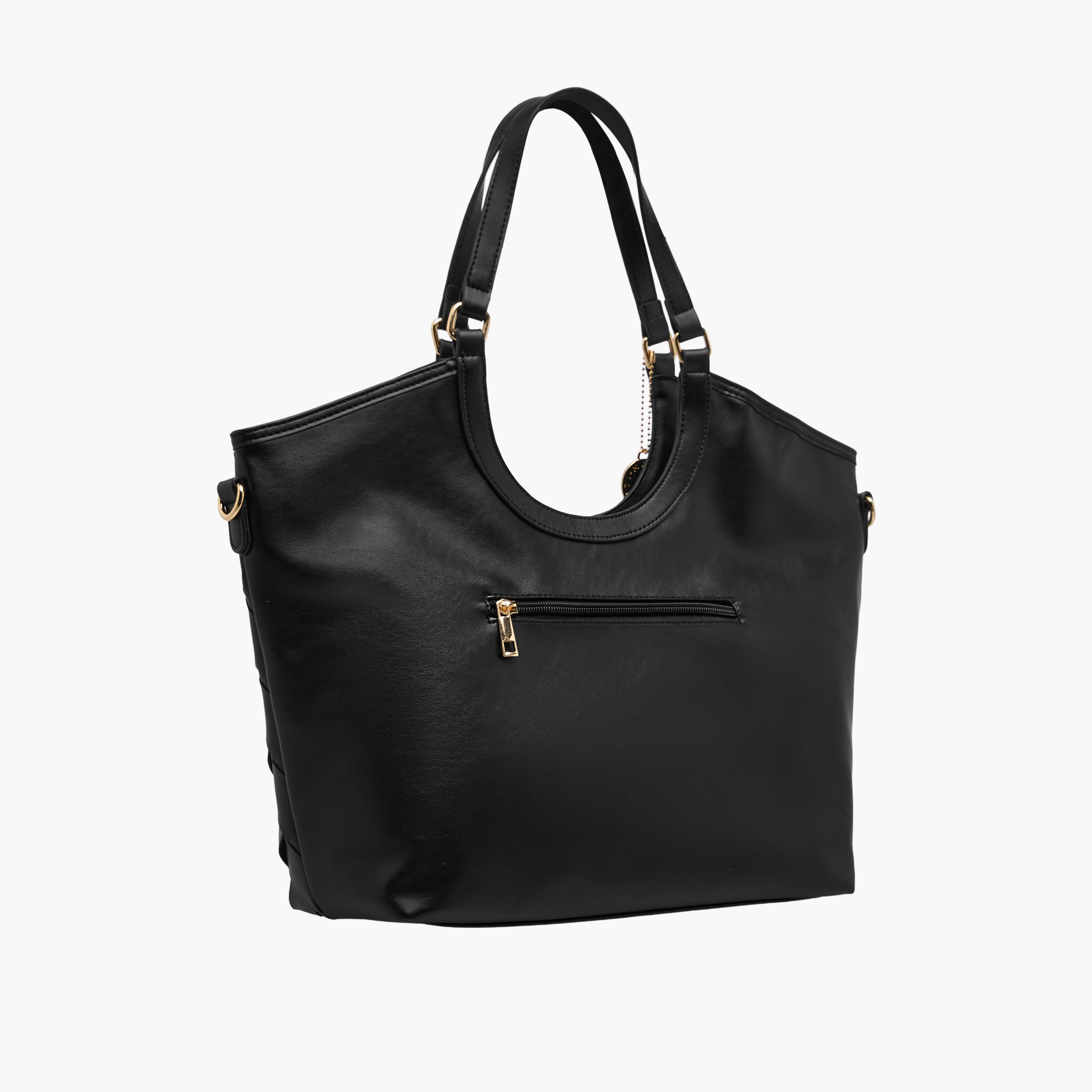 Marina Galanti Weave Textured Shopper Bag with Detachable Strap-women-bagsandwallets-handbags-image-4