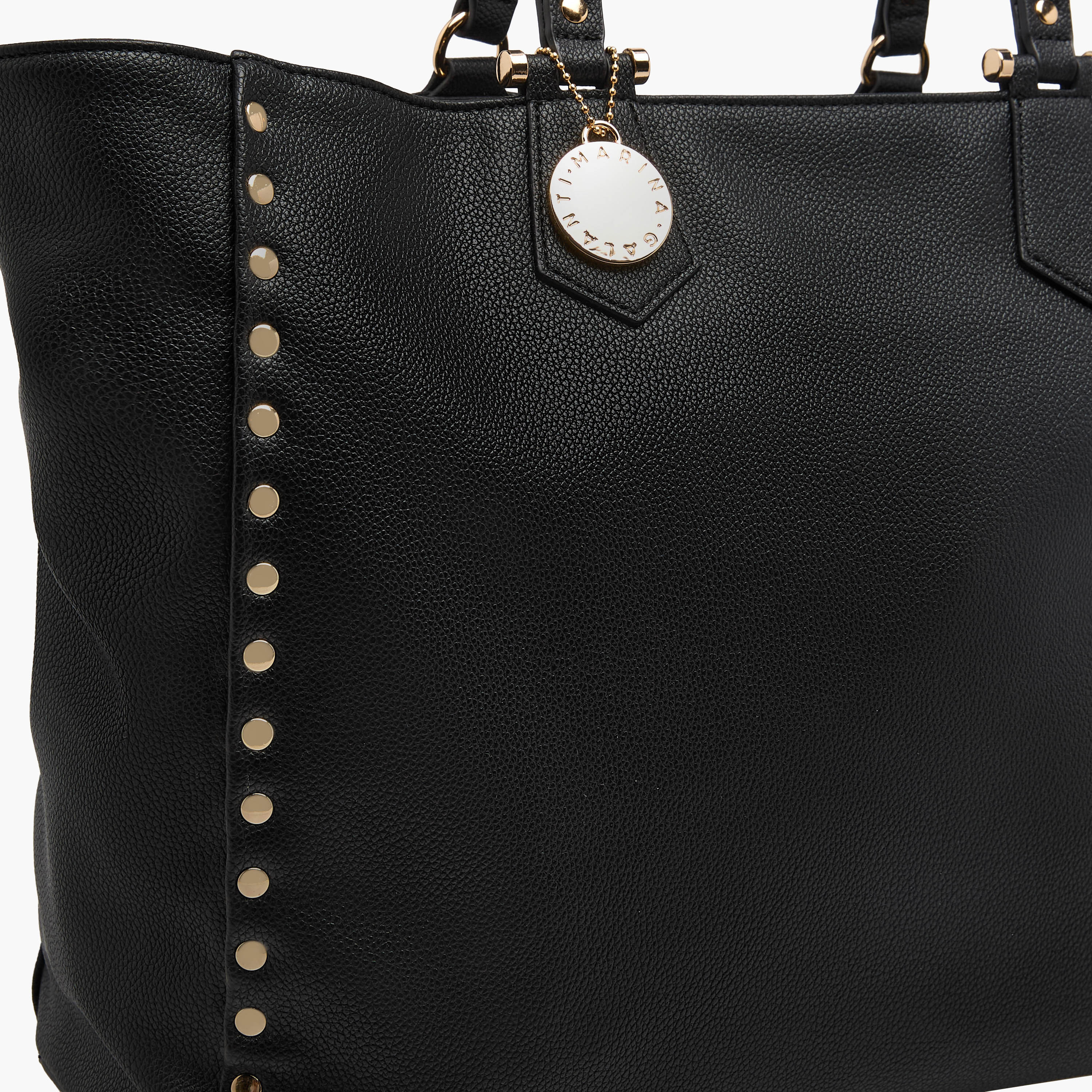 Marina Galanti Studded Tote Bag with Double Handle-women-bagsandwallets-handbags-image-5