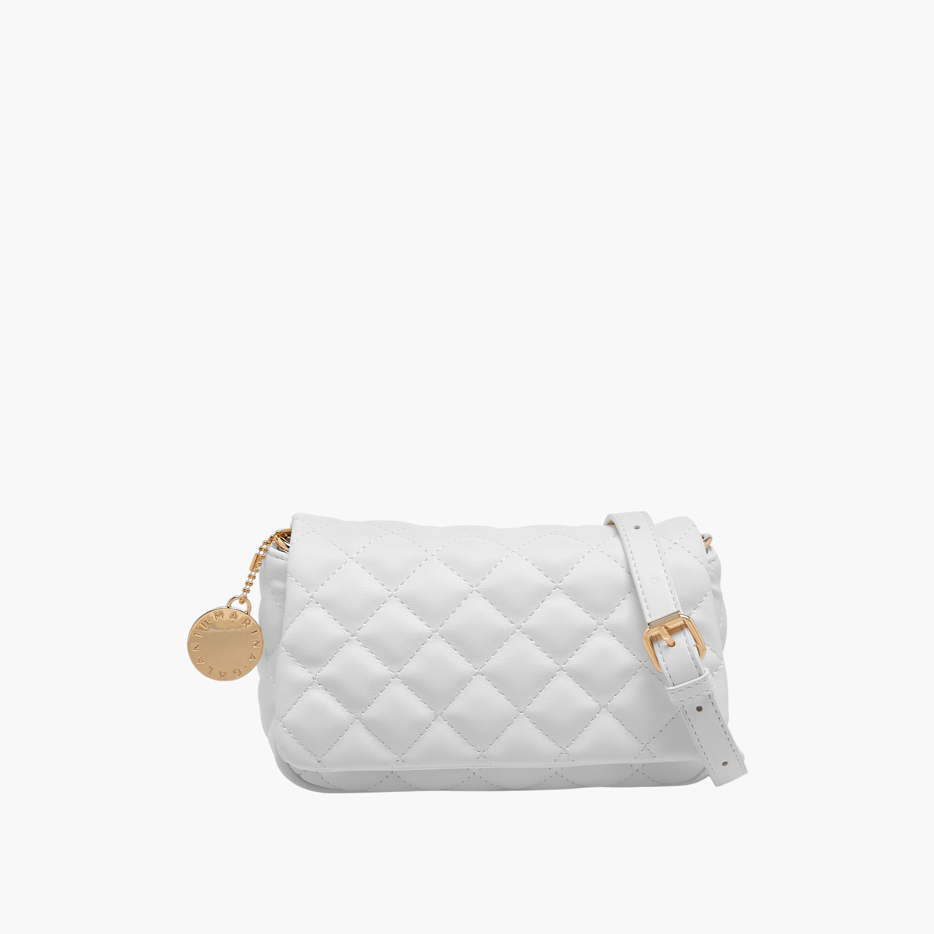 Marina Galanti Quilted Crossbody Bag with Detachable Strap-women-bagsandwallets-handbags-image-1