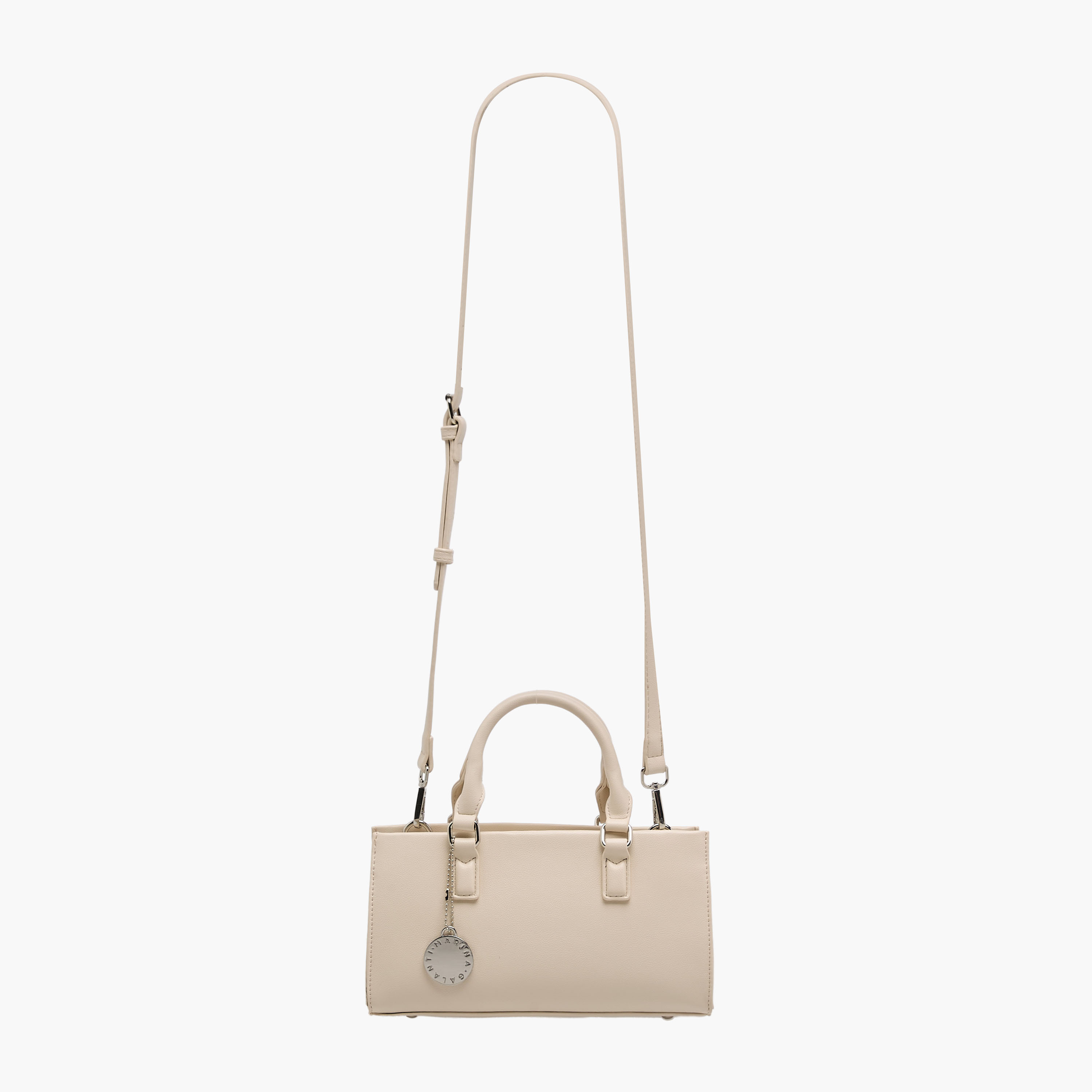 شنطة توت سادة بحزام قابل للفصل إيست ويست من مارينا جالانتي-women-bagsandwallets-handbags-image-3