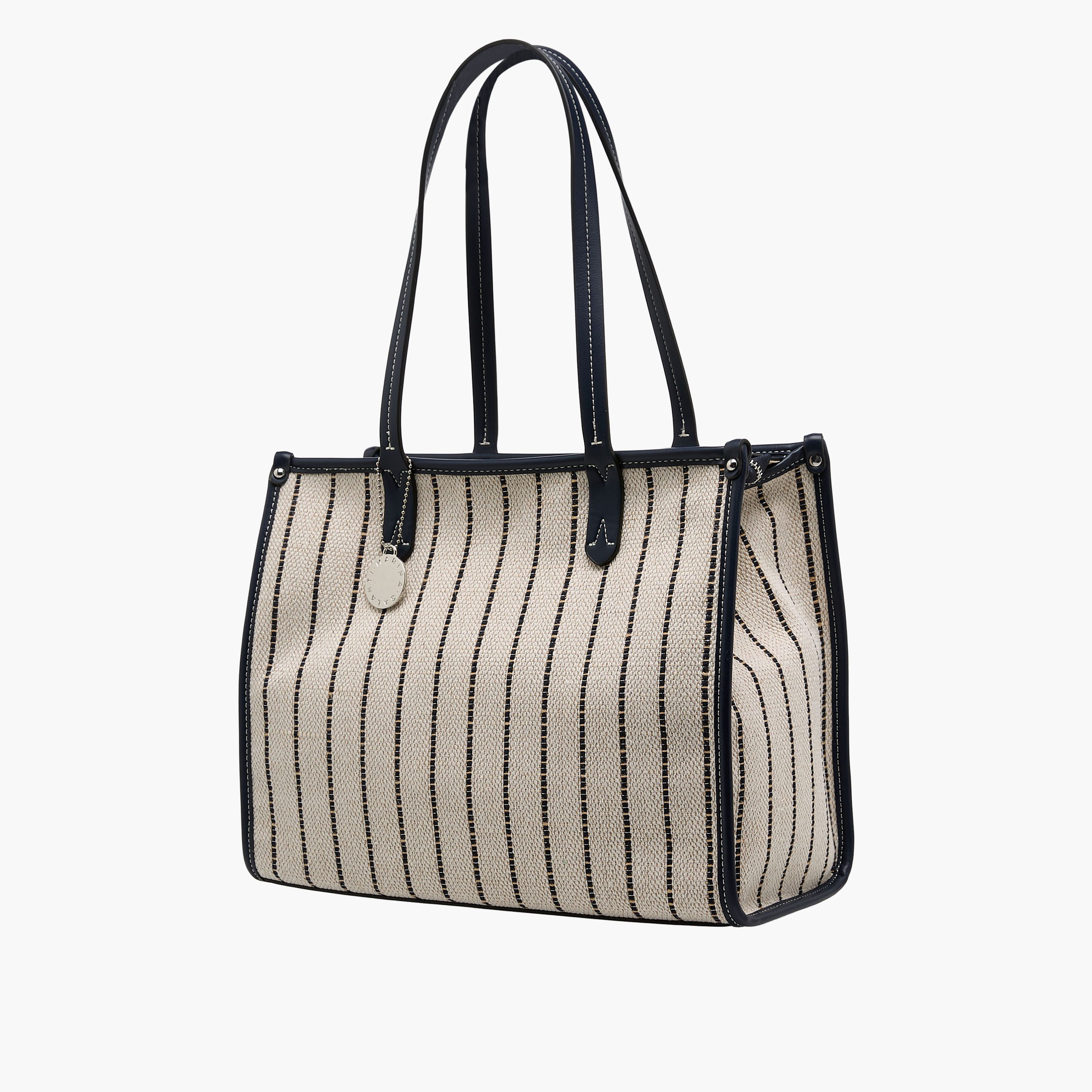 شنطة توتي مخططة بمقابض مزدوجة من مارينا جالانتي-women-bagsandwallets-handbags-image-3
