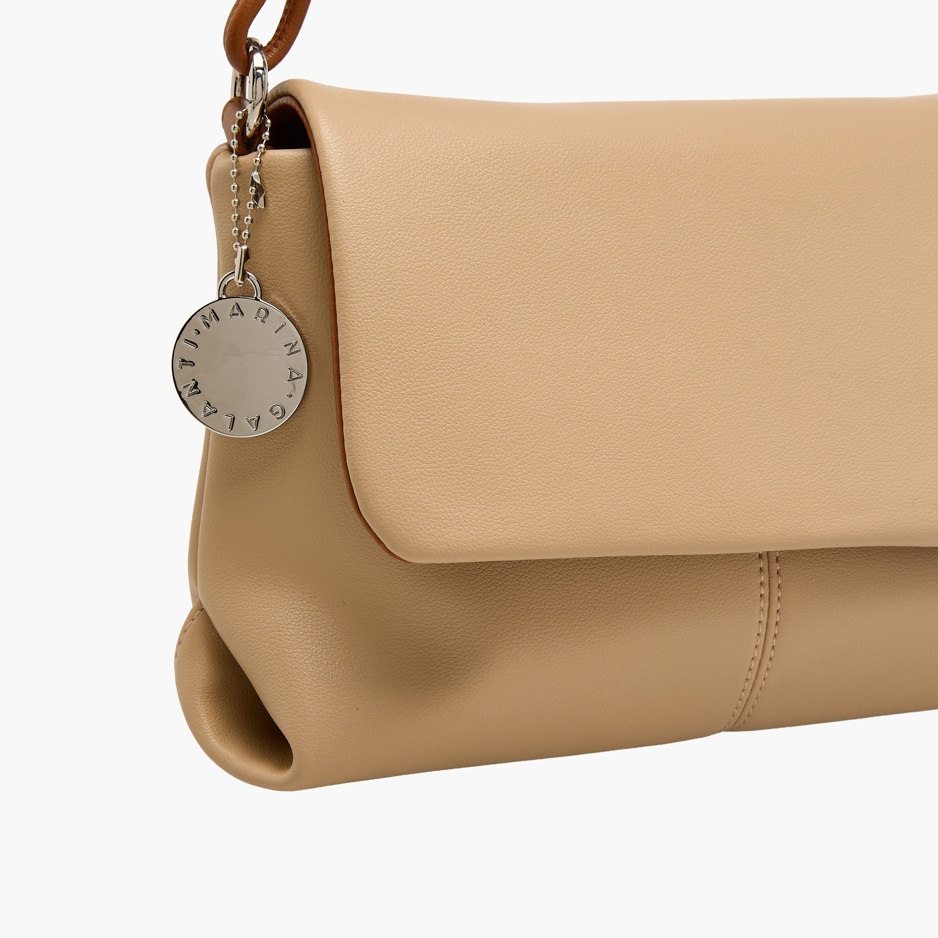 شنطة كتف سادة بحزام قابل للفصل من مارينا جالانتي-women-bagsandwallets-handbags-image-5
