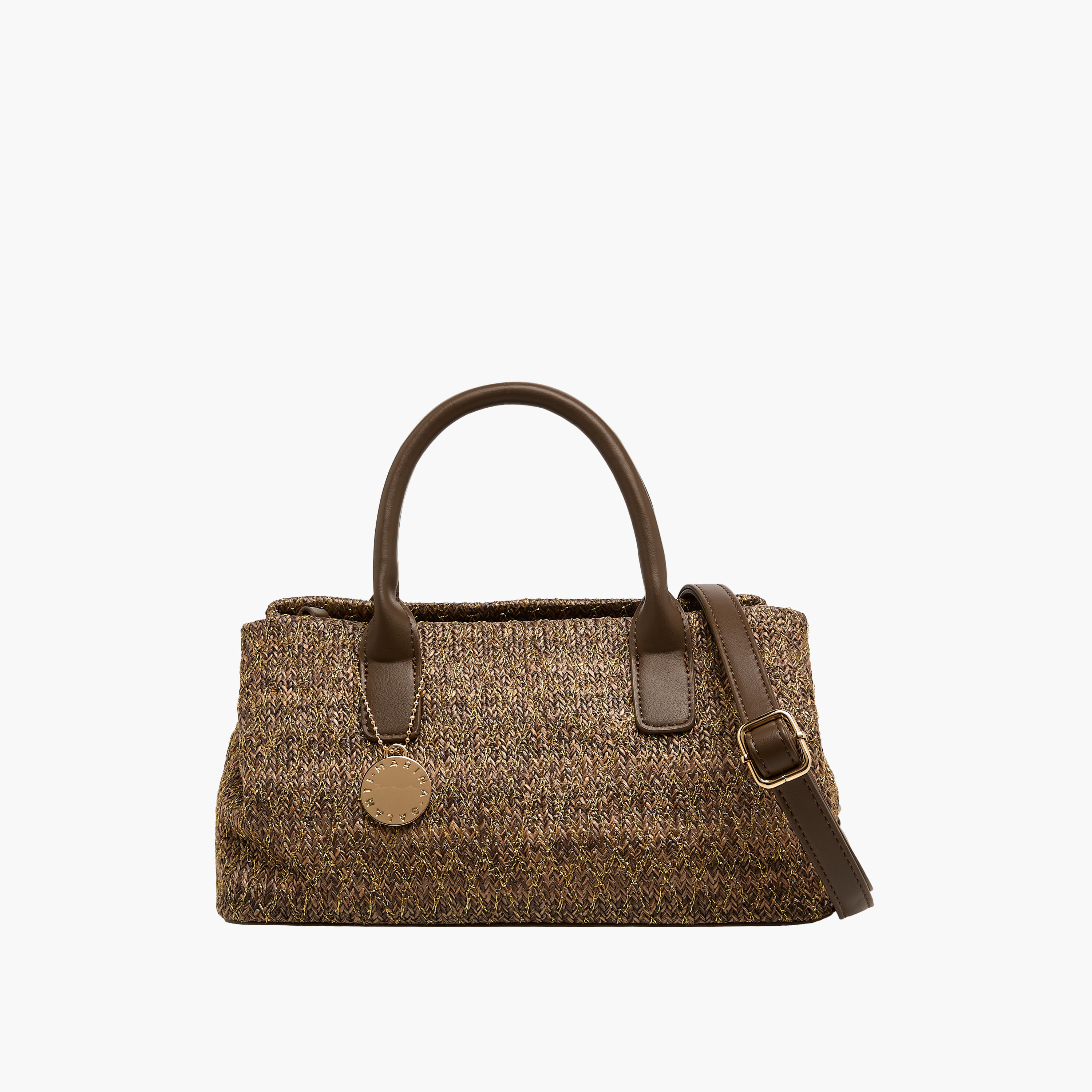 شنطة توت بارزة الملمس بحزام قابل للفصل إيستويست من مارينا جالانتي-women-bagsandwallets-handbags-image-1