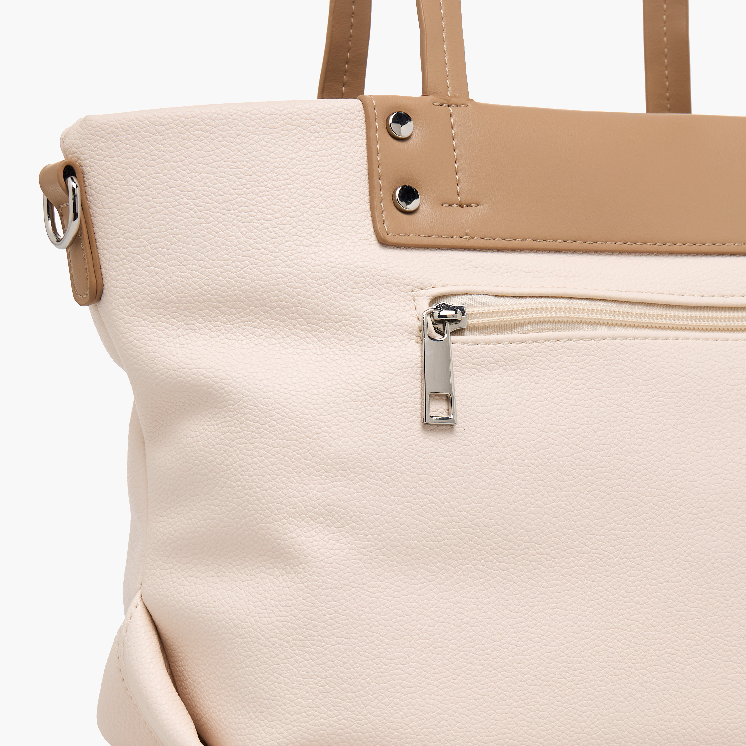 Marina Galanti Colourblock Tote Bag with Zip Closure-women-bagsandwallets-handbags-image-5