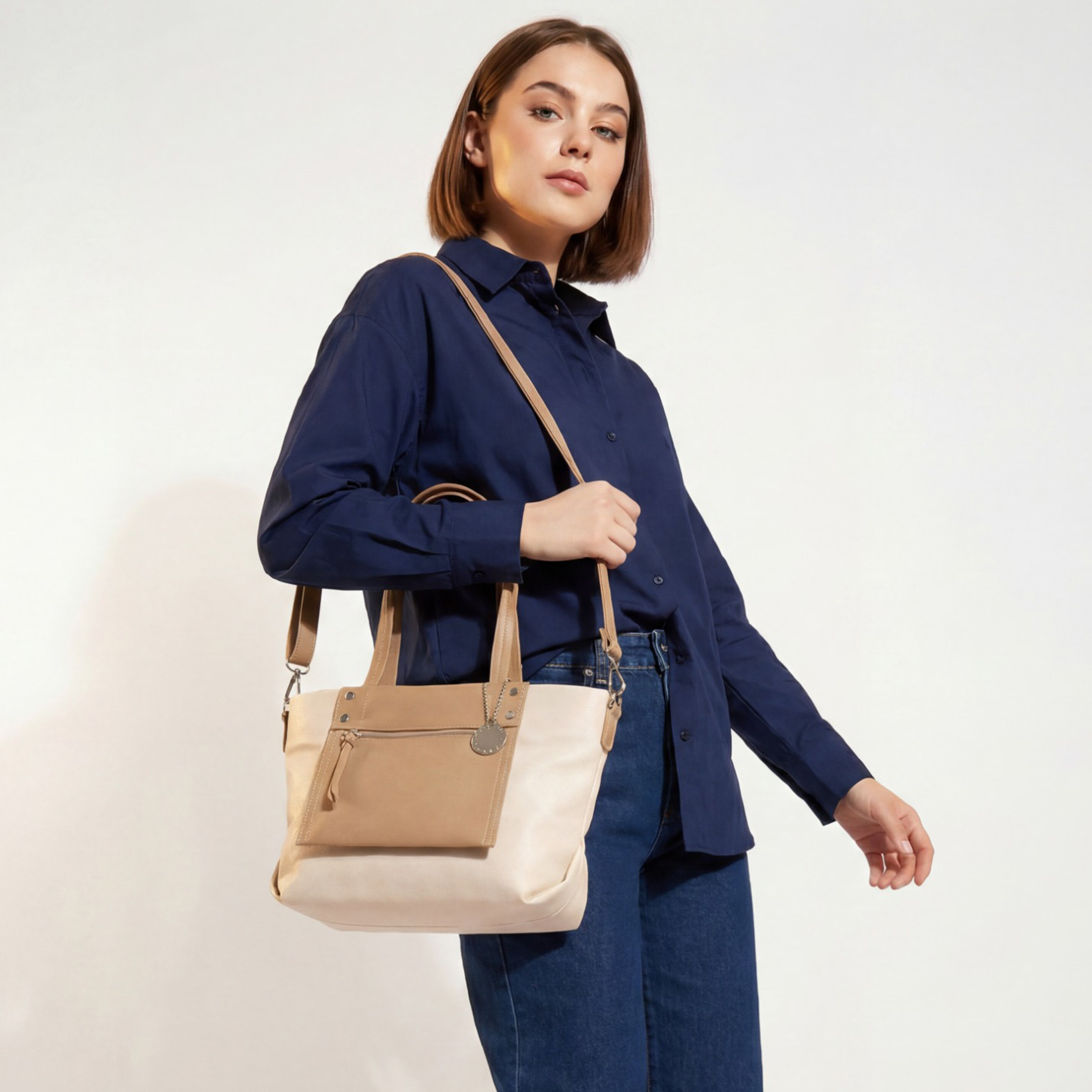 شنطة توتي بتصميم قوالب ملونة وسحاب إغلاق من مارينا جالانتي-women-bagsandwallets-handbags-image-2
