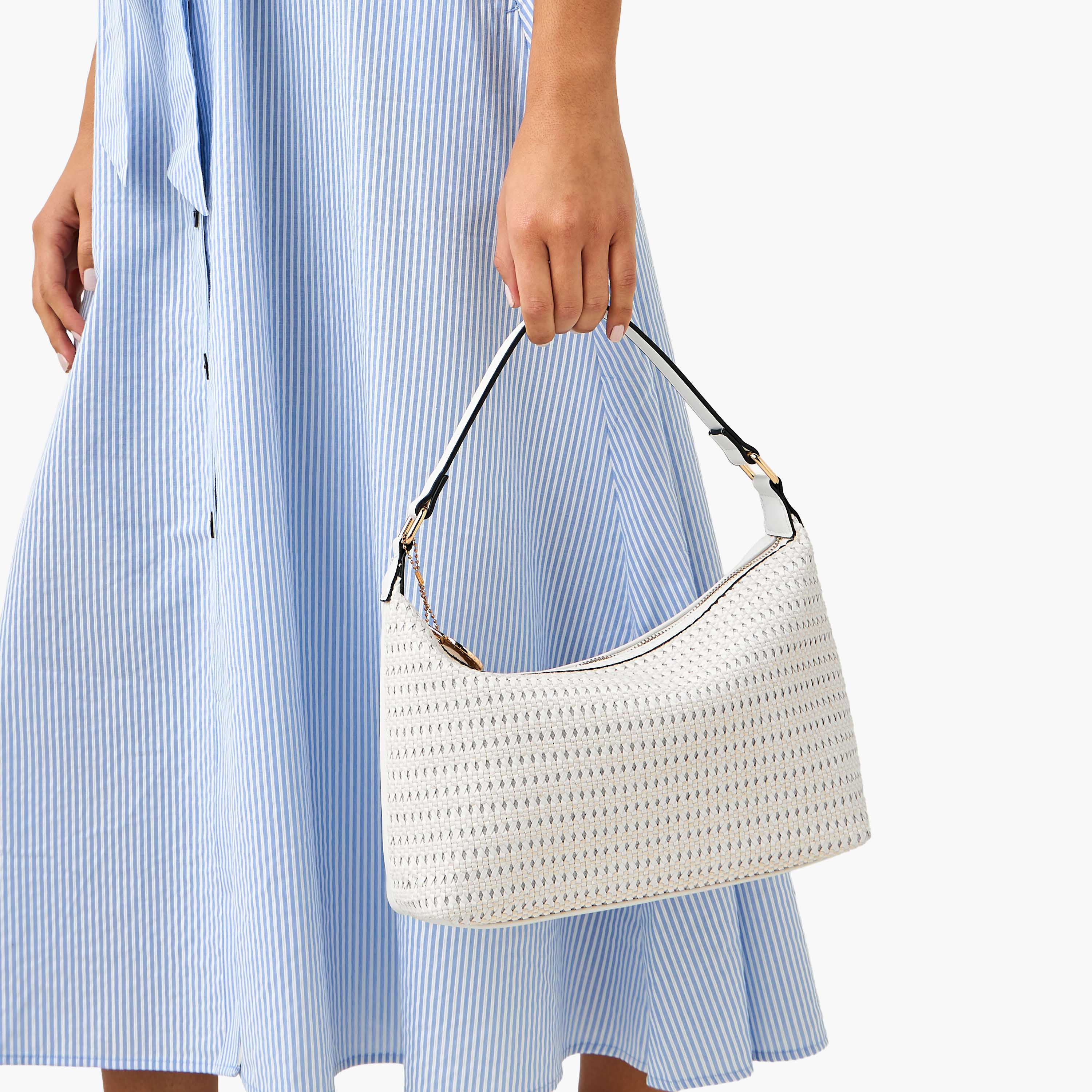 شنطة كتف بارزة الملمس بحزام قابل للفصل من مارينا جالانتي-women-bagsandwallets-handbags-image-2