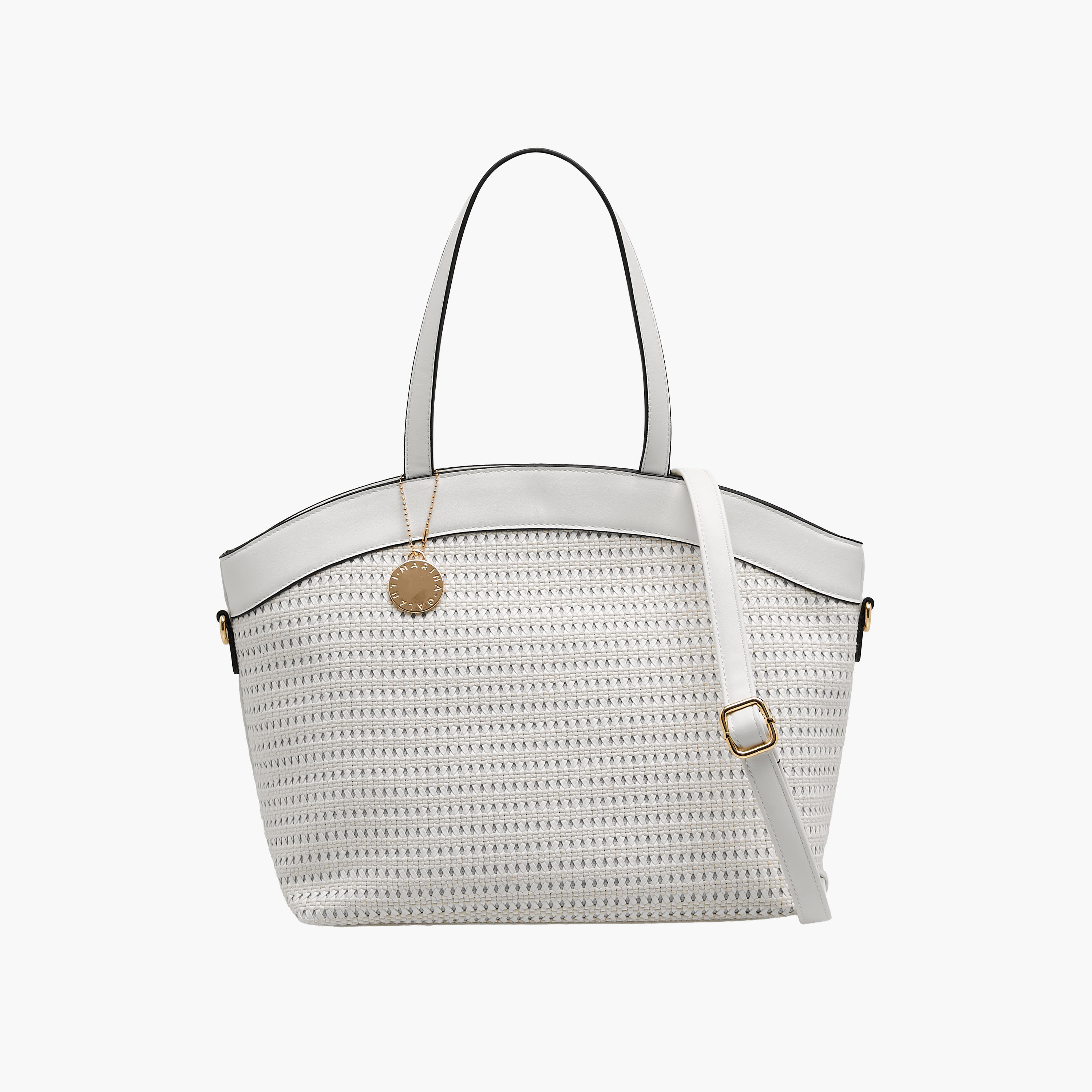 شنطة توتي بارزة الملمس بحزام قابل للفصل من مارينا جالانتي-women-bagsandwallets-handbags-image-1