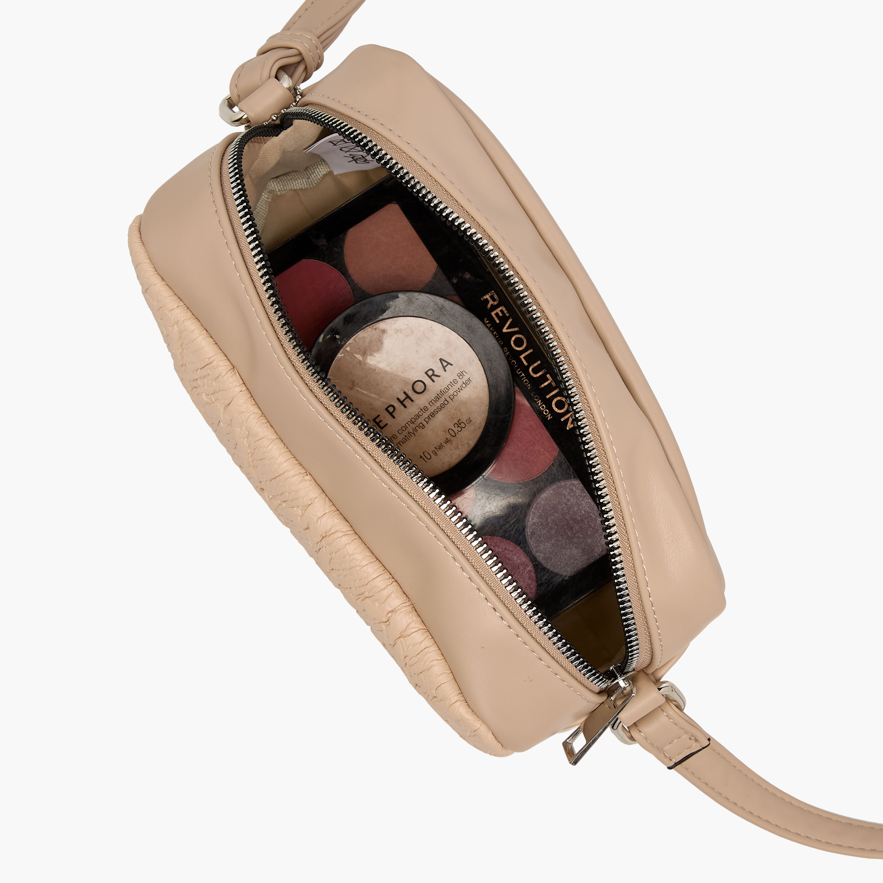 Marina Galanti Textured Crossbody Bag with Adjustable Strap-women-bagsandwallets-handbags-image-8