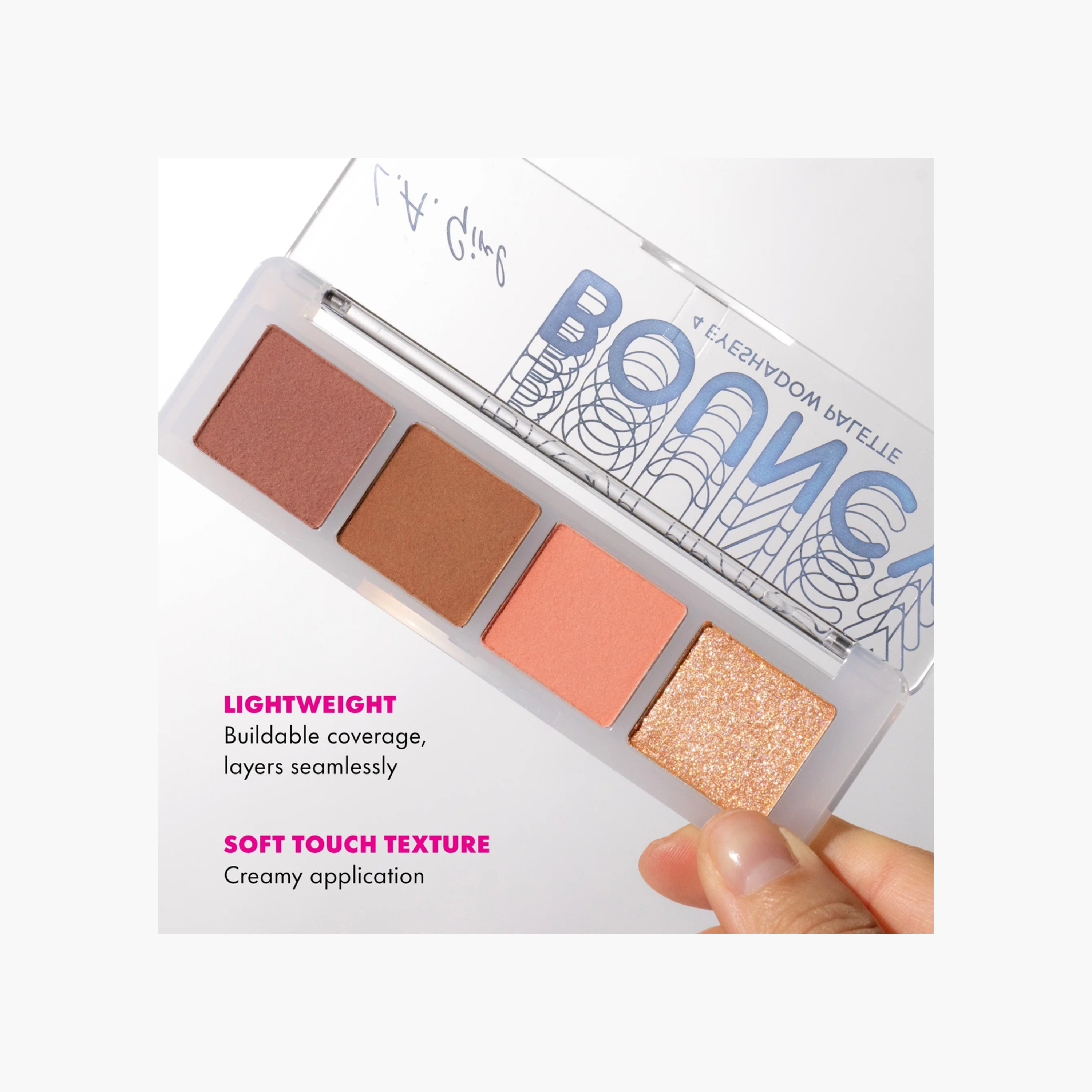 L.A. Girl Bouncy Eyeshadow Quad Palette-beautyandpersonalcare-makeup-eyes-eyeshadows-image-4