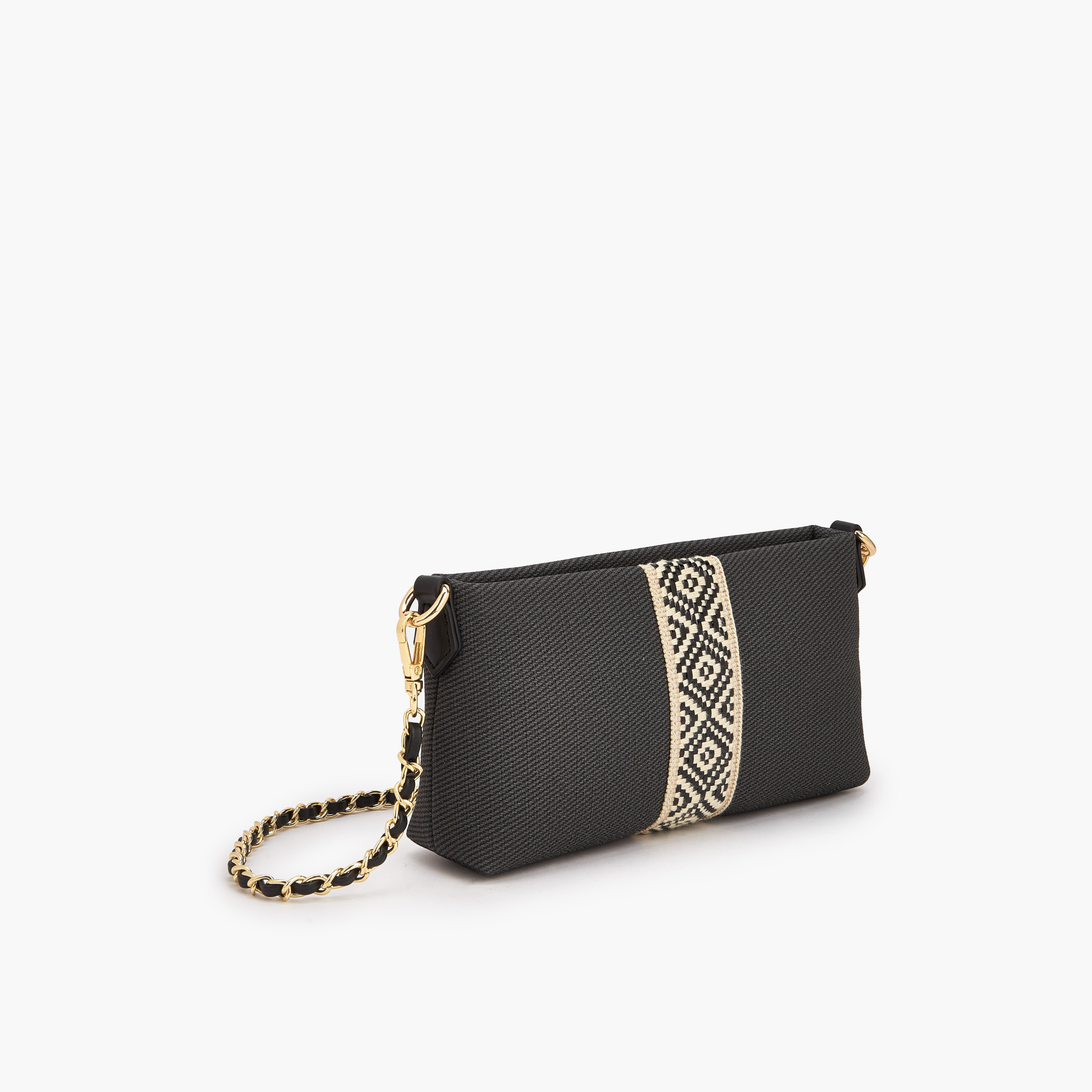 Le Confort Textured Crossbody Bag with Detachable Chain Strap-women-bagsandwallets-handbags-image-4