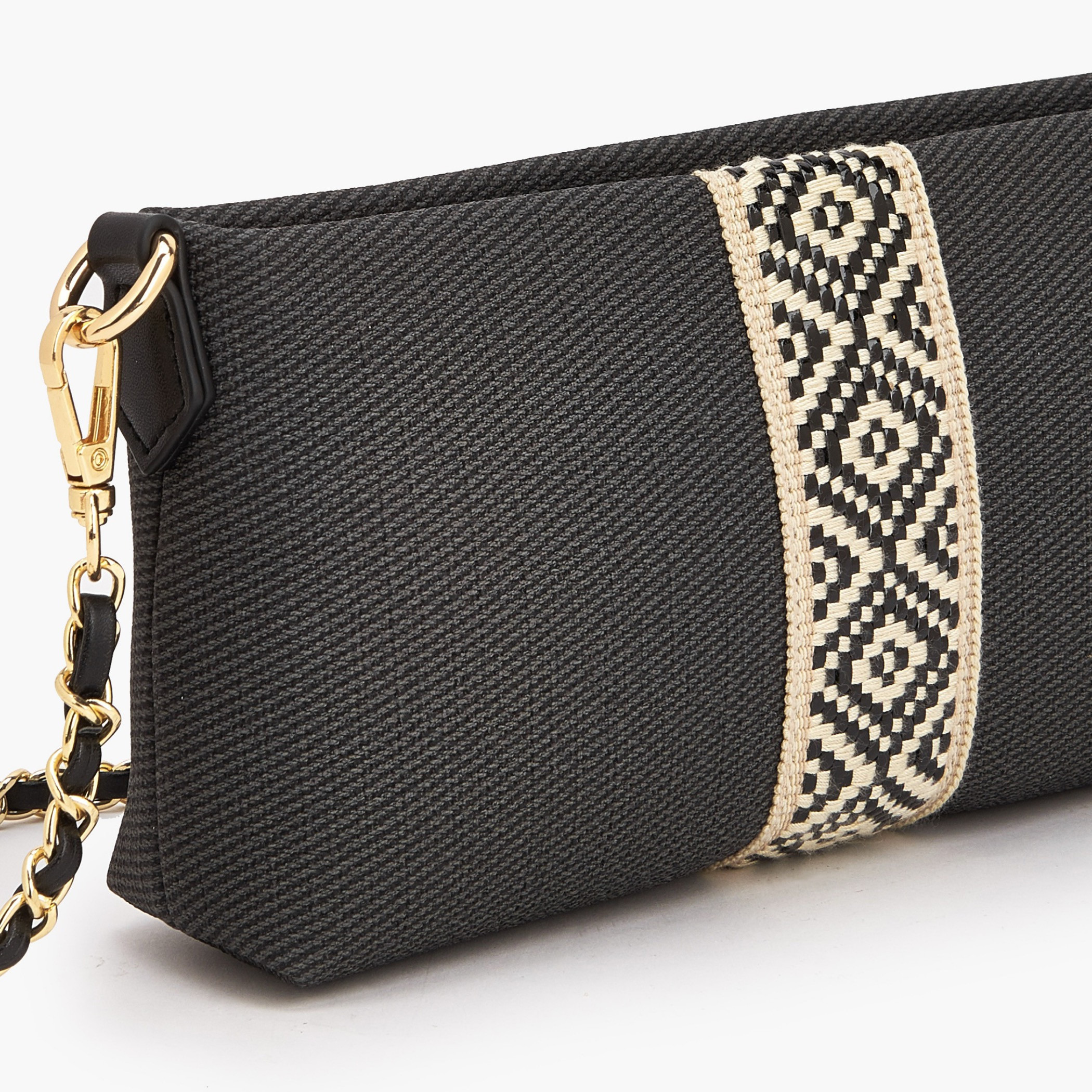 Le Confort Textured Crossbody Bag with Detachable Chain Strap-women-bagsandwallets-handbags-image-5