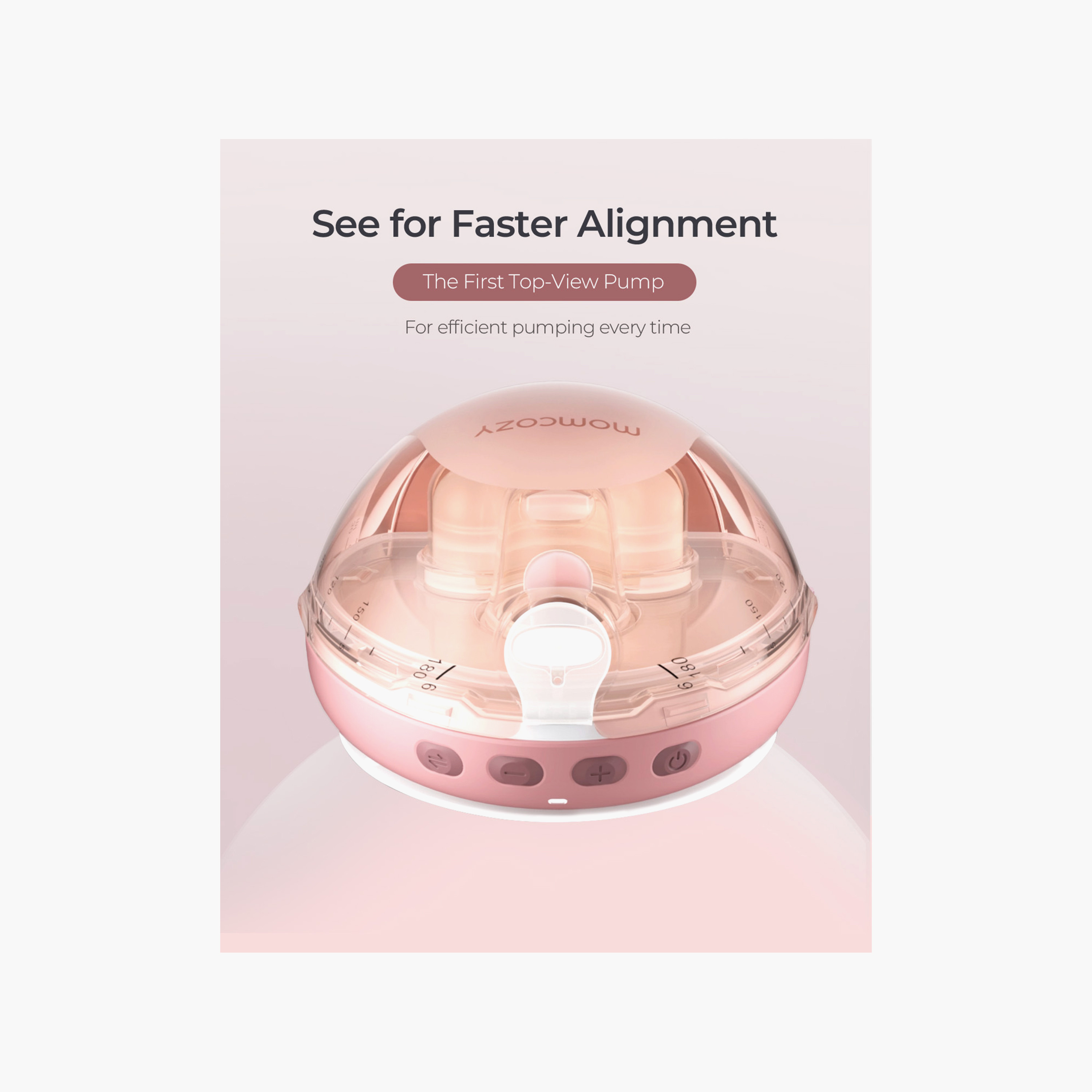 Momcozy Air 1 Ultra Slim Hands-Free Double Breast Pump - Cozy Red-baby-feeding-breastfeedingandcare-image-4