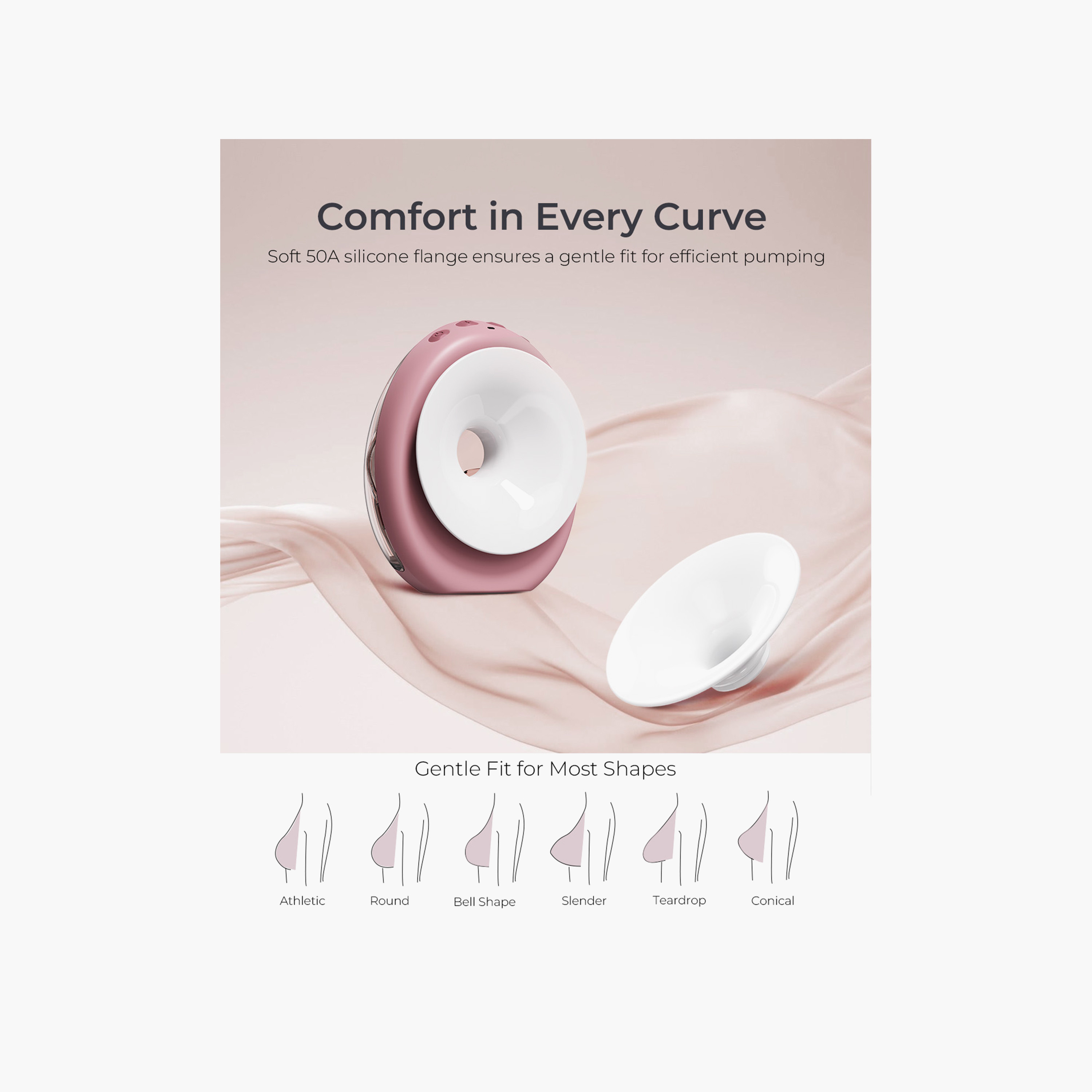 Momcozy Air 1 Ultra Slim Hands-Free Double Breast Pump - Cozy Red-baby-feeding-breastfeedingandcare-image-7