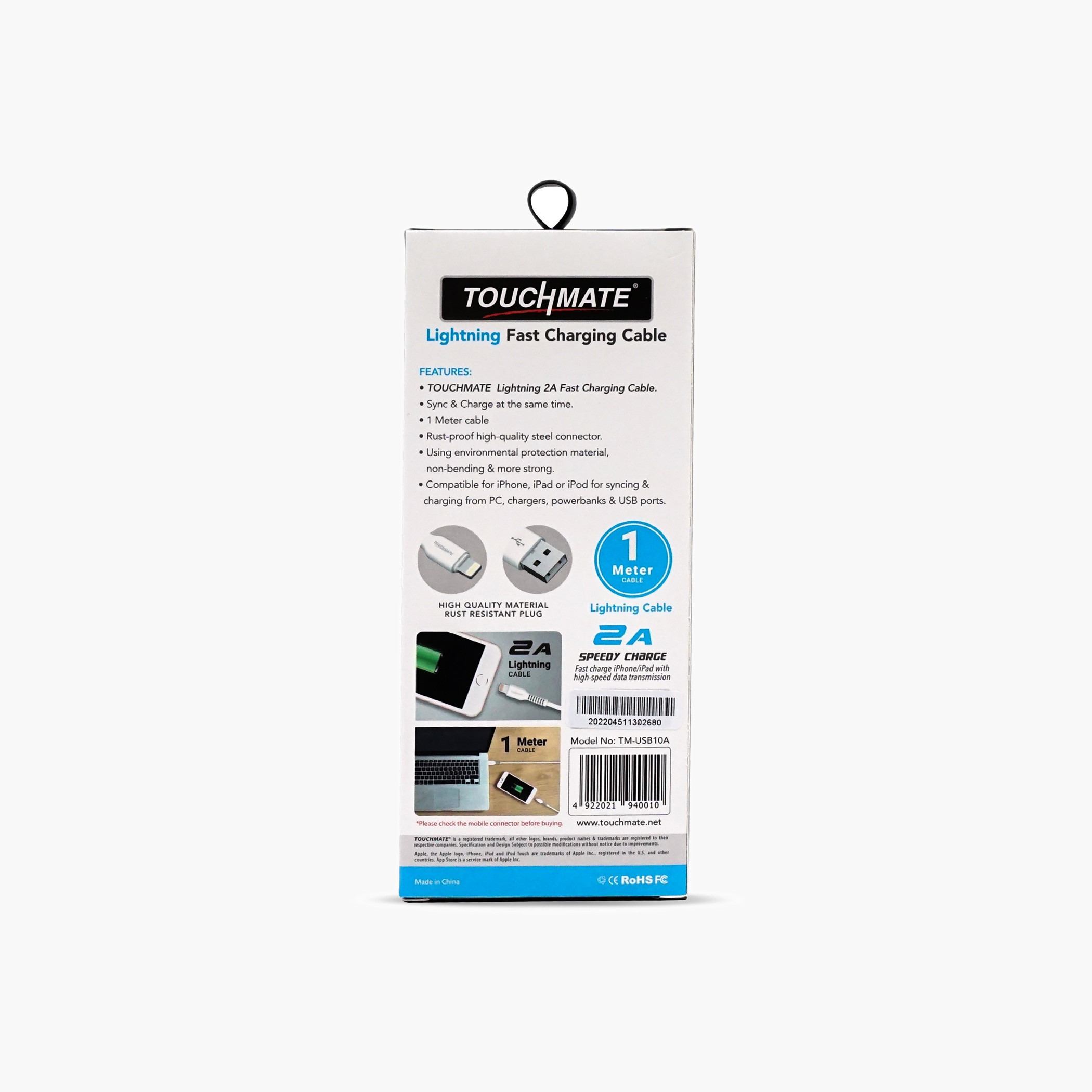 تاتش ميتكابل USB لايتنينج شحن سريع-electronics-accessories-image-11
