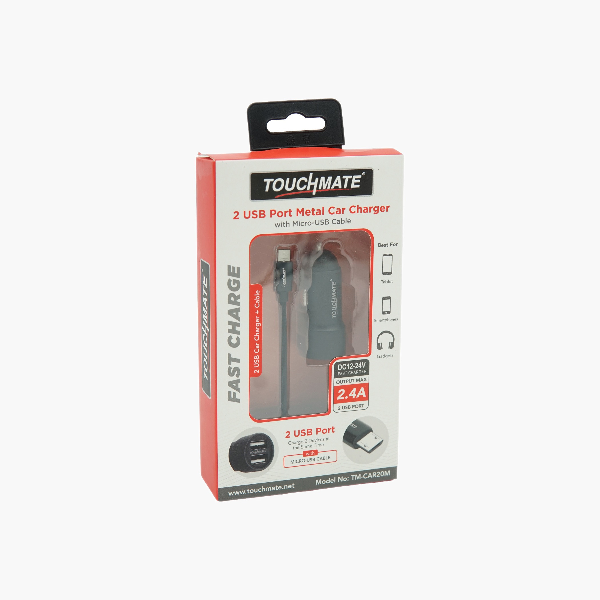 Touchmate Dual USB Port Car Charger-electronics-accessories-image-2
