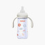 Farlin Printed Wide Neck Feeding Bottle with Handle - 6 Months+ - 270ml - Pink-baby-feeding-feedingbottles-bottlesandteats-image-2