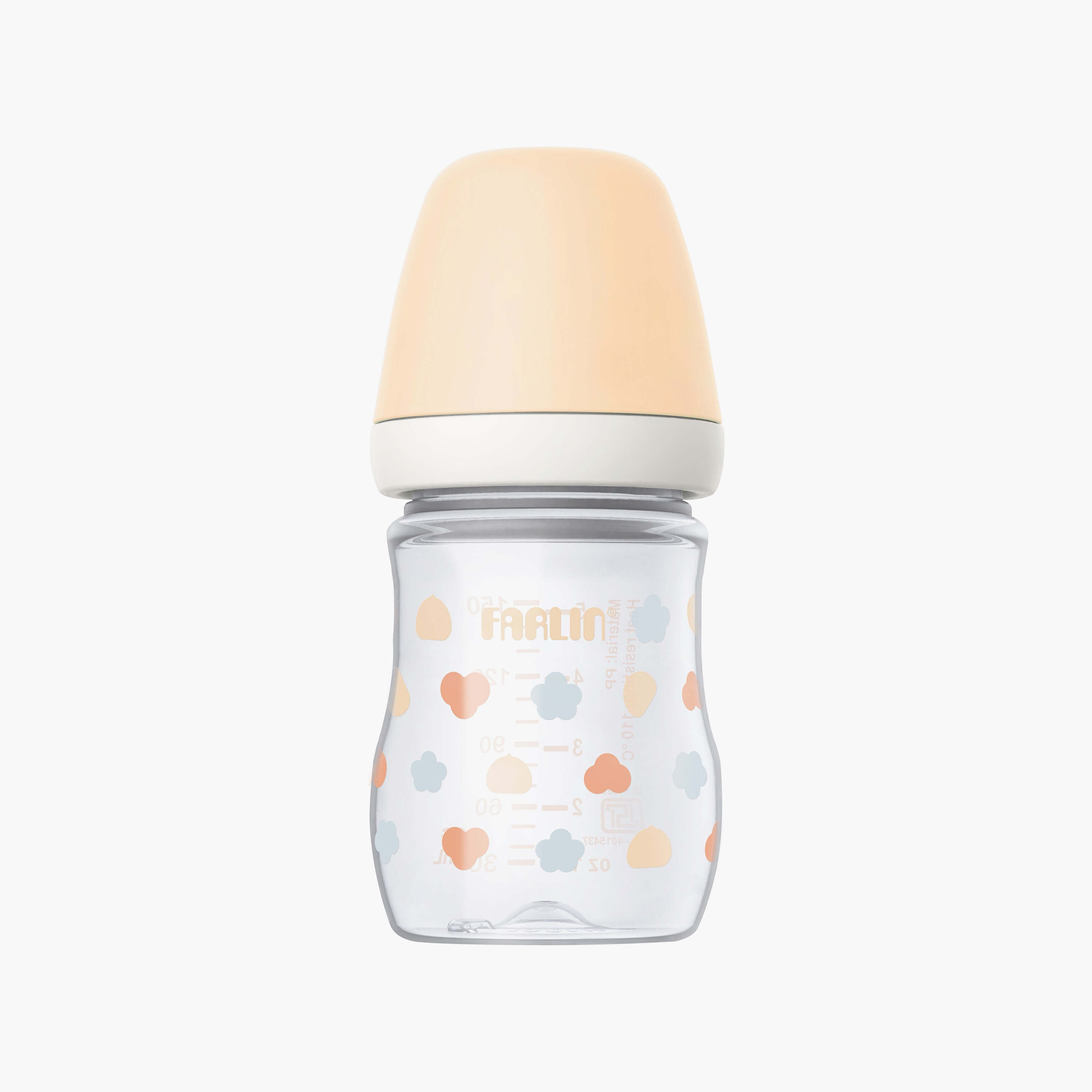 Farlin Printed Wide Neck Feeding Bottle - 0 Months+ - 150ml-baby-feeding-feedingbottles-bottlesandteats-image-1