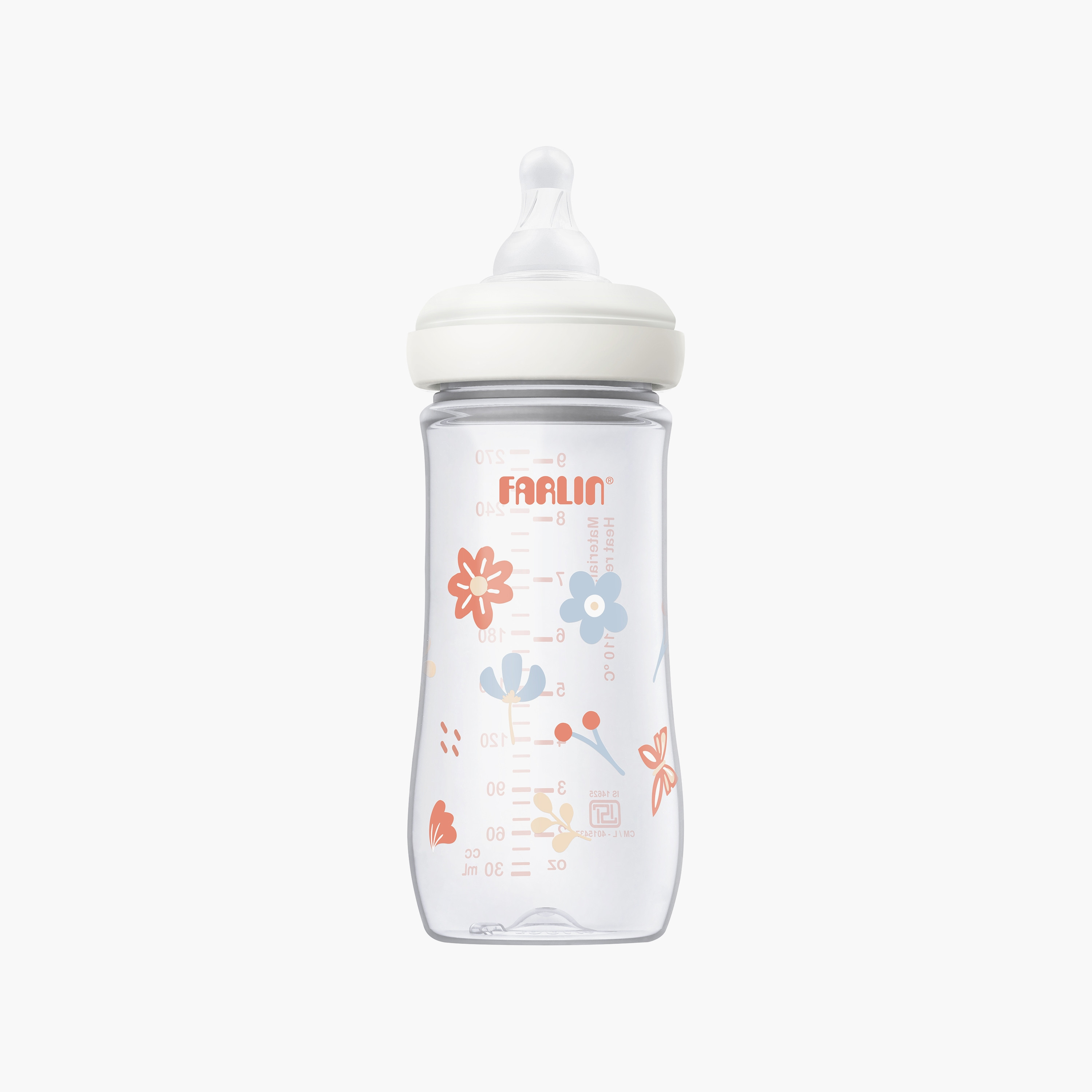 Farlin Printed Wide Neck Feeding Bottle - 3 Months+ - 270ml-baby-feeding-feedingbottles-bottlesandteats-image-6