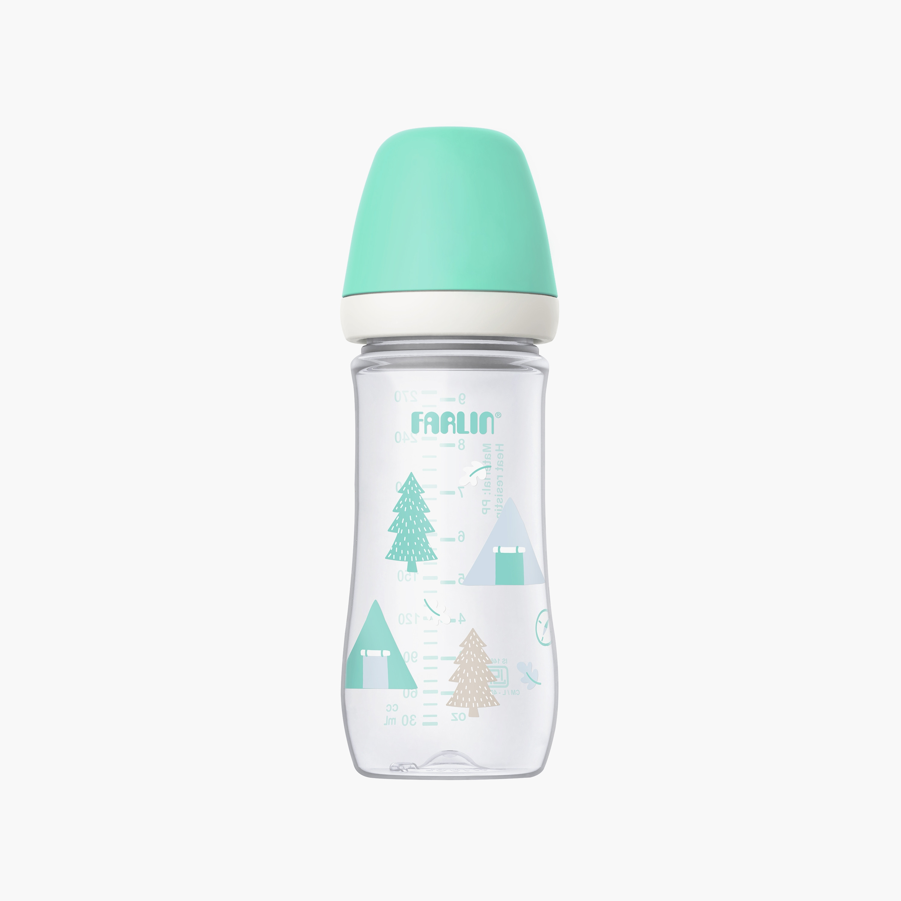 Farlin Printed Wide Neck Feeding Bottle - 3 Months+ - 270ml-baby-feeding-feedingbottles-bottlesandteats-image-14