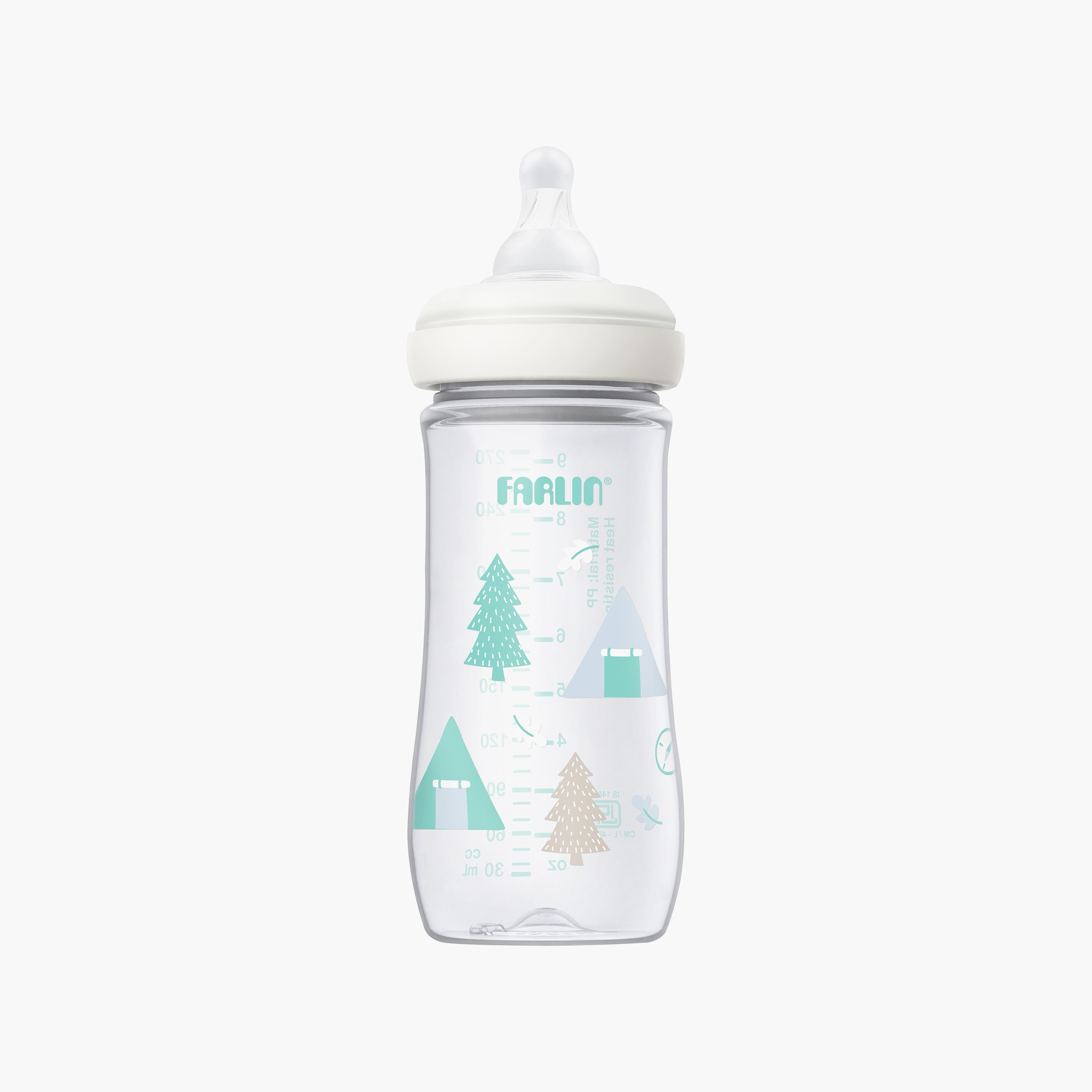 Farlin Printed Wide Neck Feeding Bottle - 3 Months+ - 270ml-baby-feeding-feedingbottles-bottlesandteats-image-19