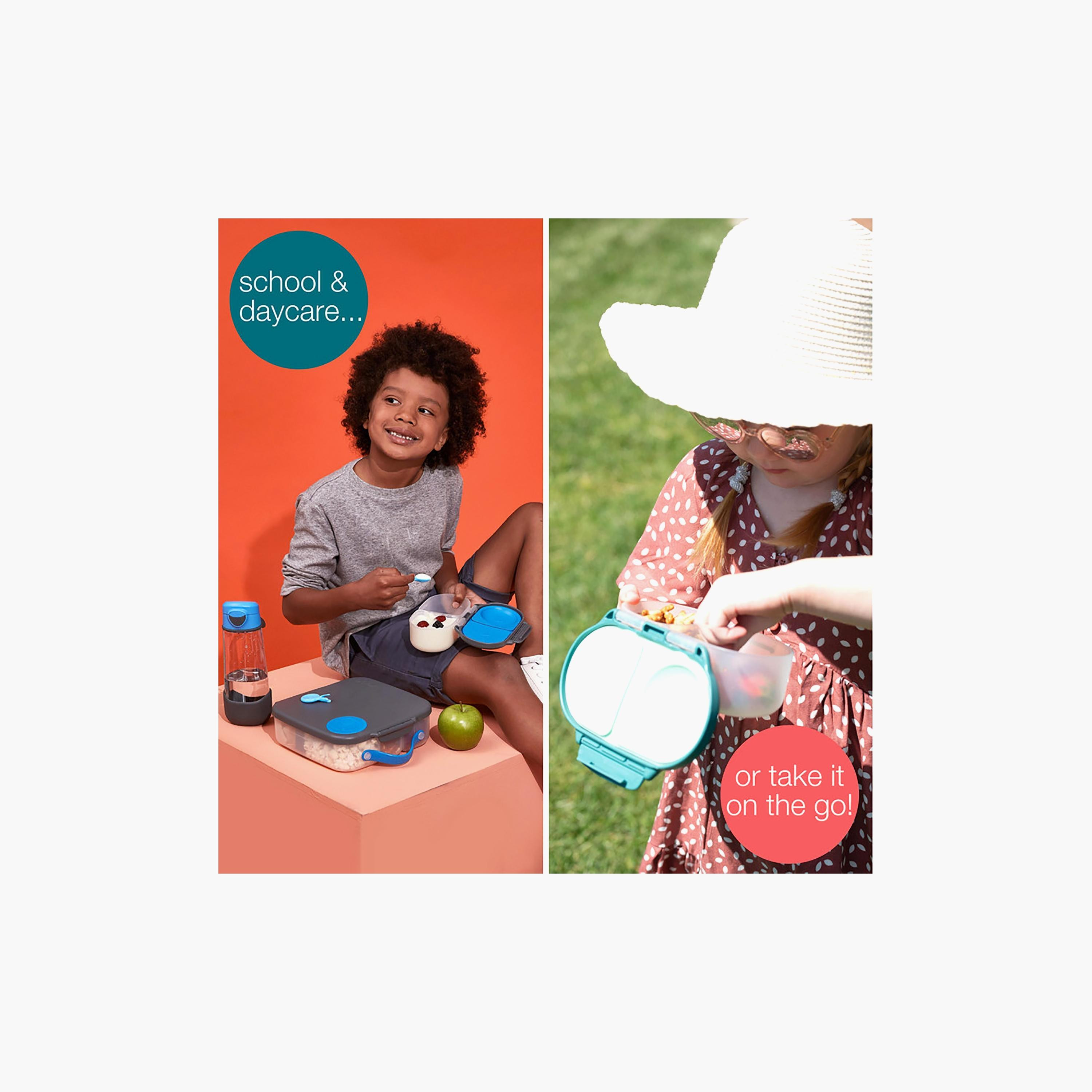 B.box Mini Bento Lunch Box with 2 Leakproof Compartments-school-lunchessentials-lunchboxes-image-4