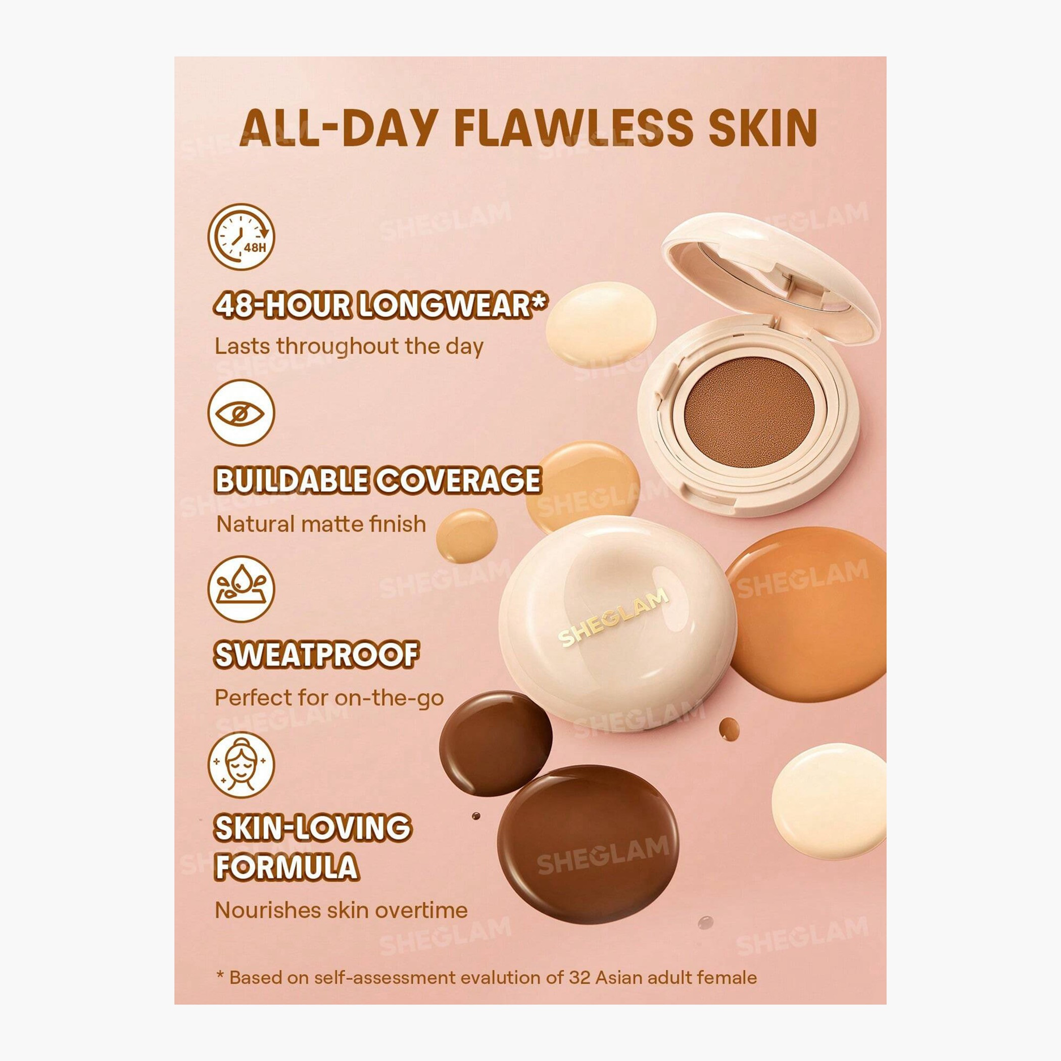 Sheglam Lock & Go Long-Lasting Cushion Foundation-beautyandpersonalcare-makeup-face-foundations-image-2