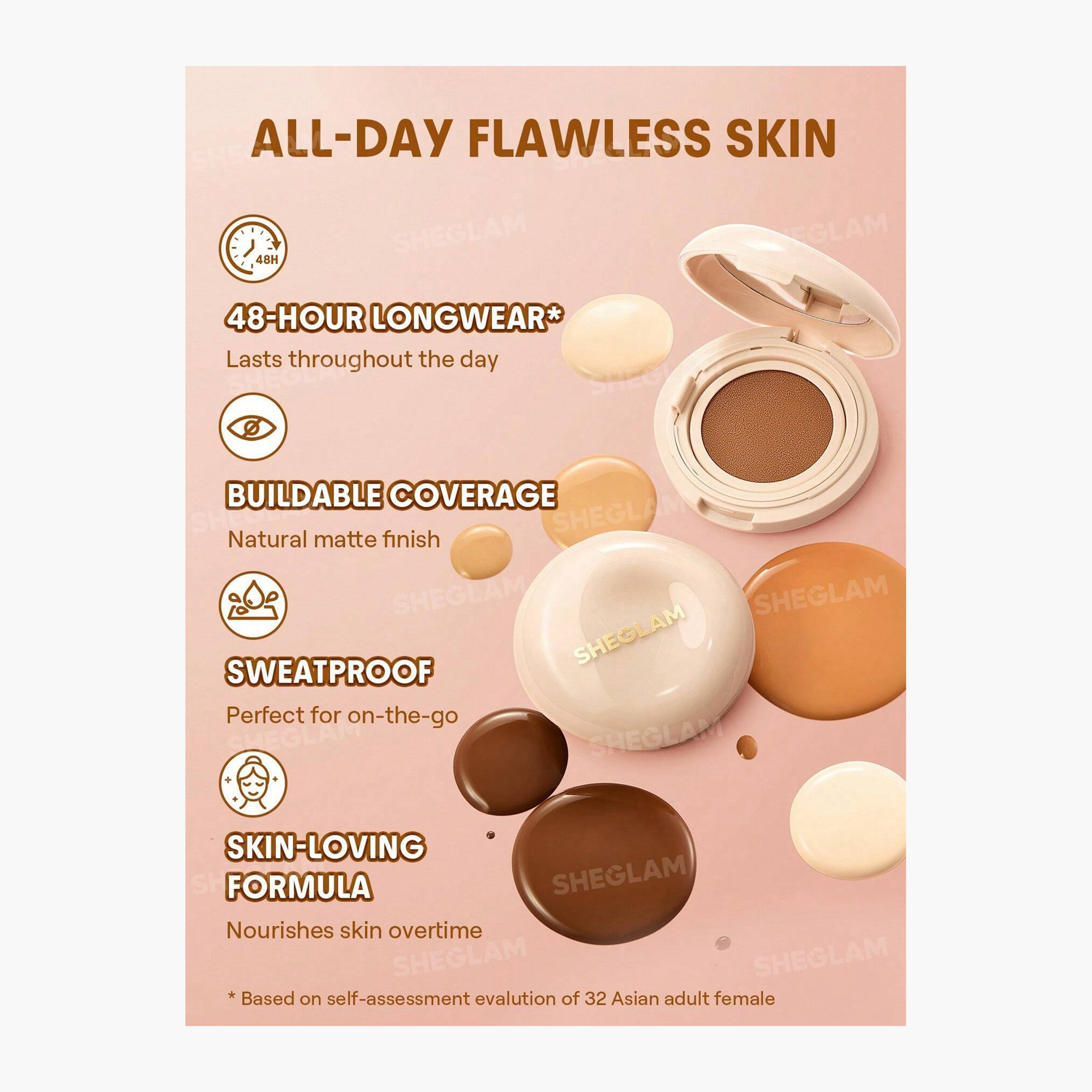 Sheglam Lock & Go Long-Lasting Cushion Foundation-beautyandpersonalcare-makeup-face-foundations-image-2